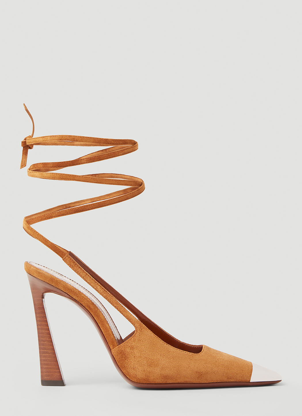 Saint Laurent Women's' Blade High Heel Shoes in Tan | LN-CC®