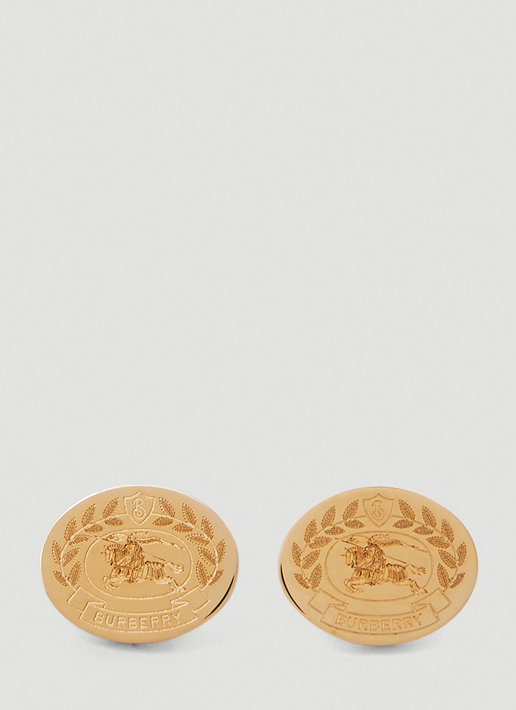 Logo Engraved Plaque Earrings