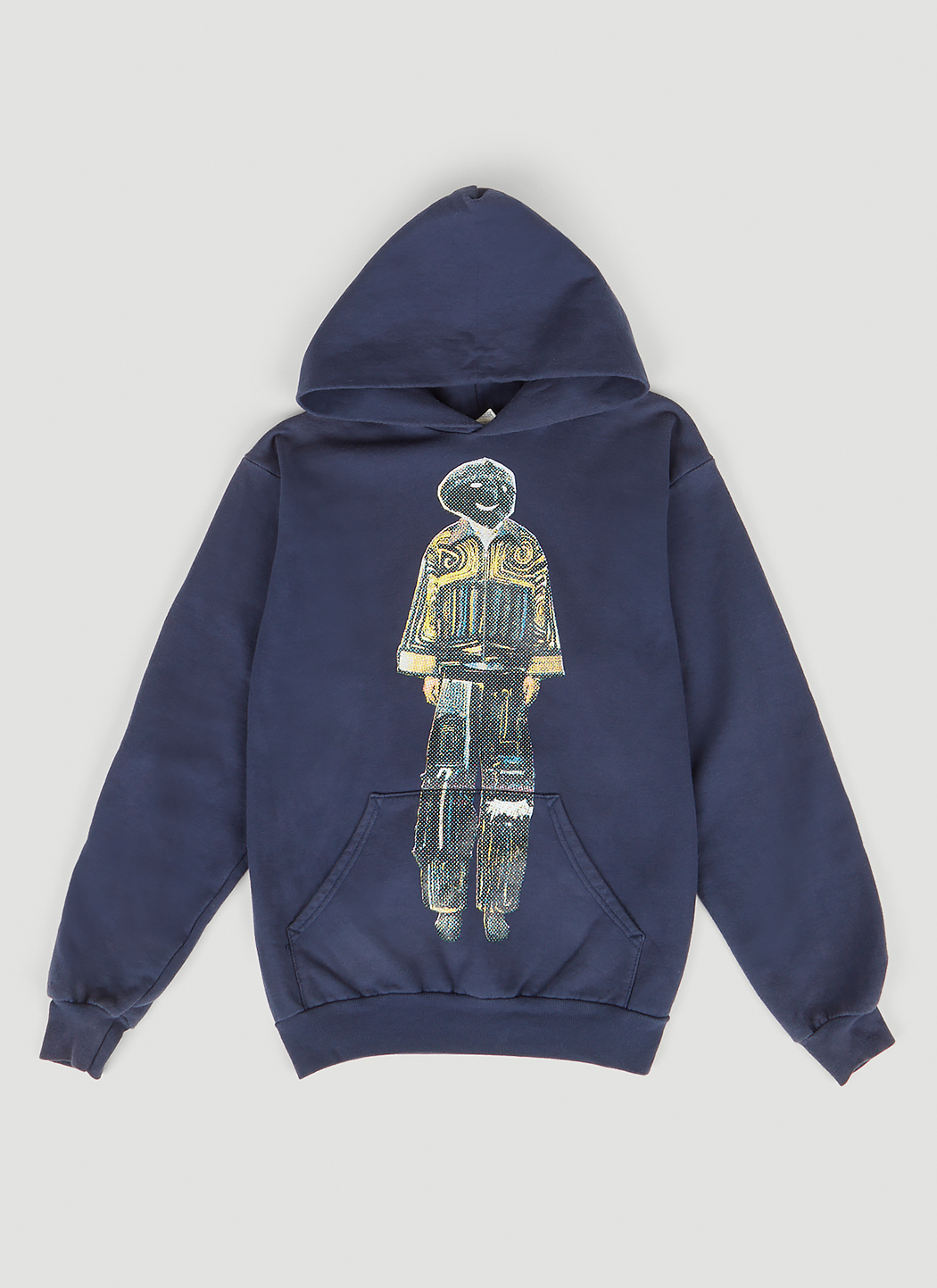 Graphic Print Hooded Sweatshirt