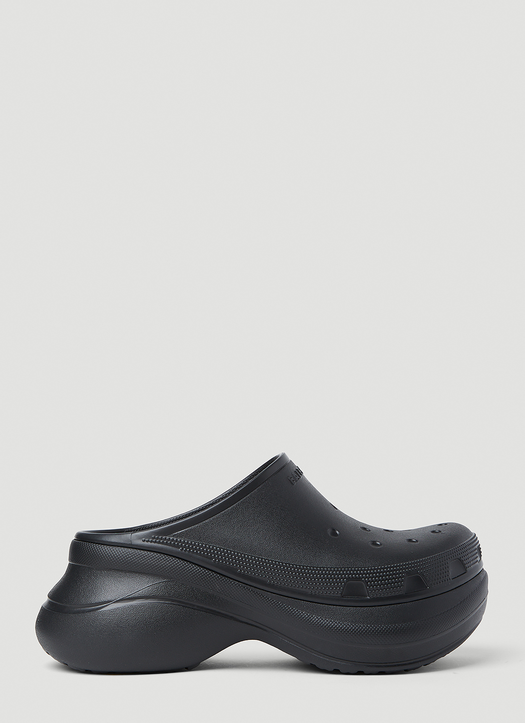 Platform Croc Mules