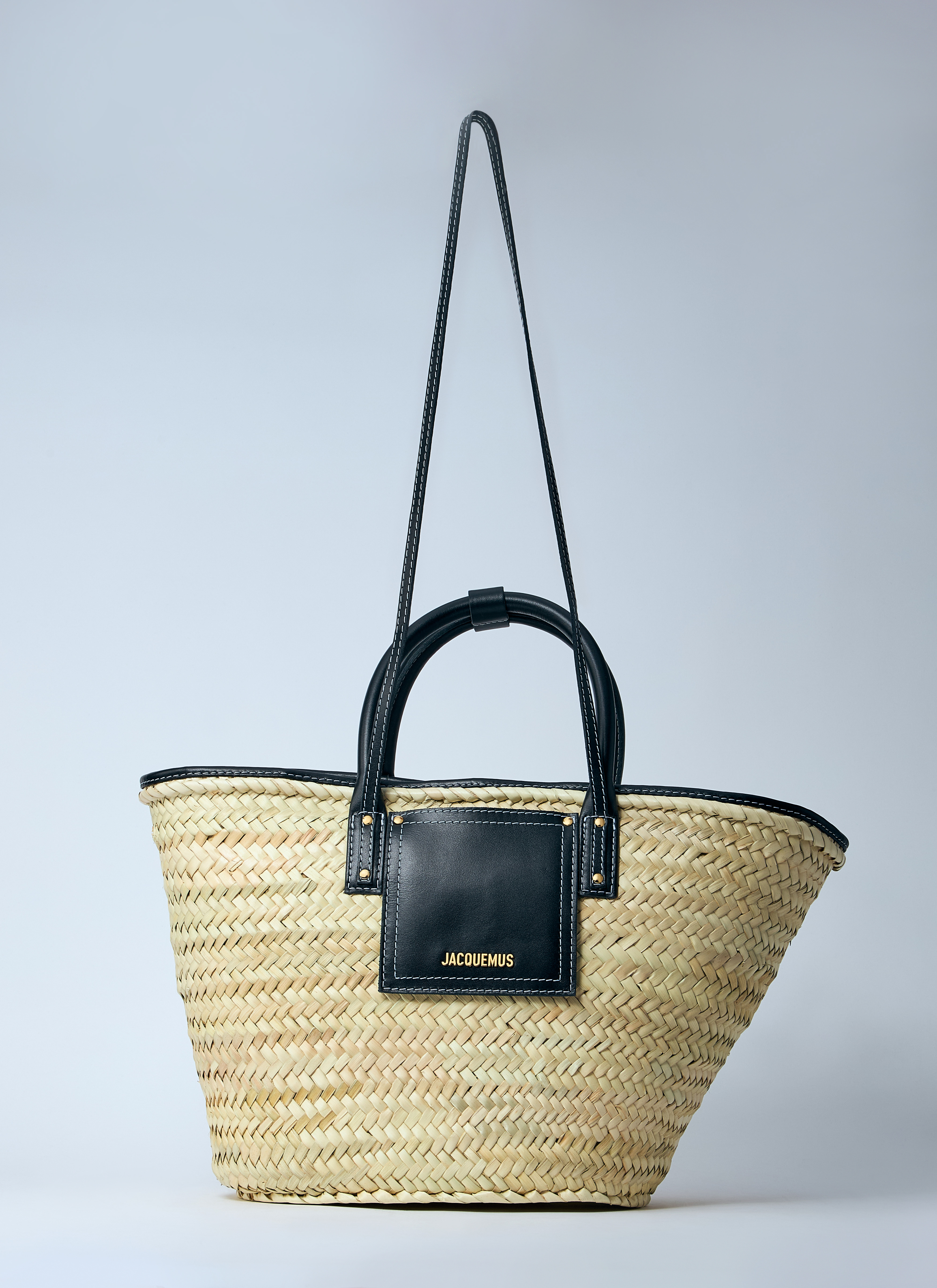 Jacquemus Women's' Le Panier Soli Tote in Black | LN-CC®
