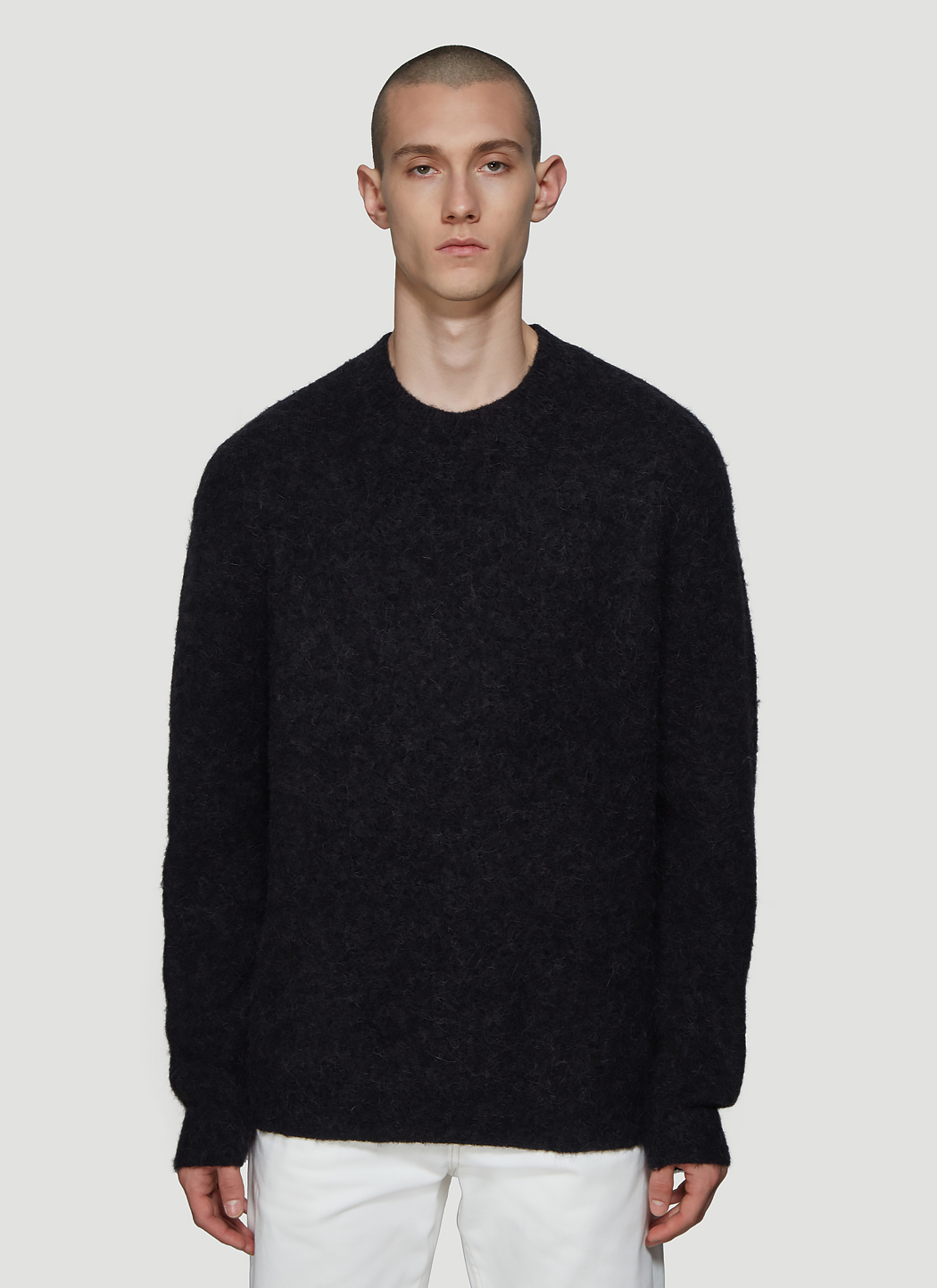 Acne Studios Classic Crewneck Sweater in Black | LN-CC