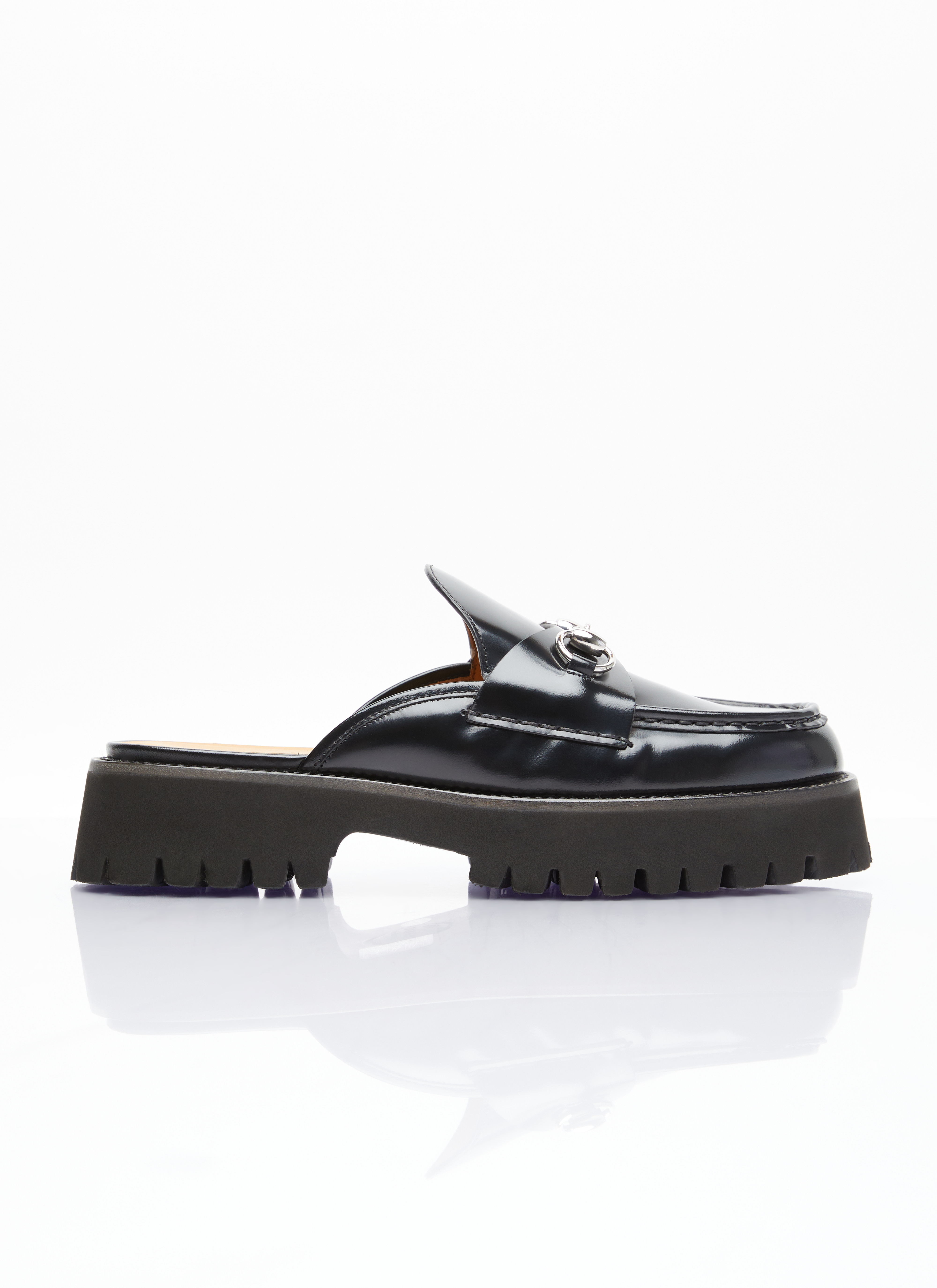 Gucci Women's' Horsebit Mules in Black | LN-CC®