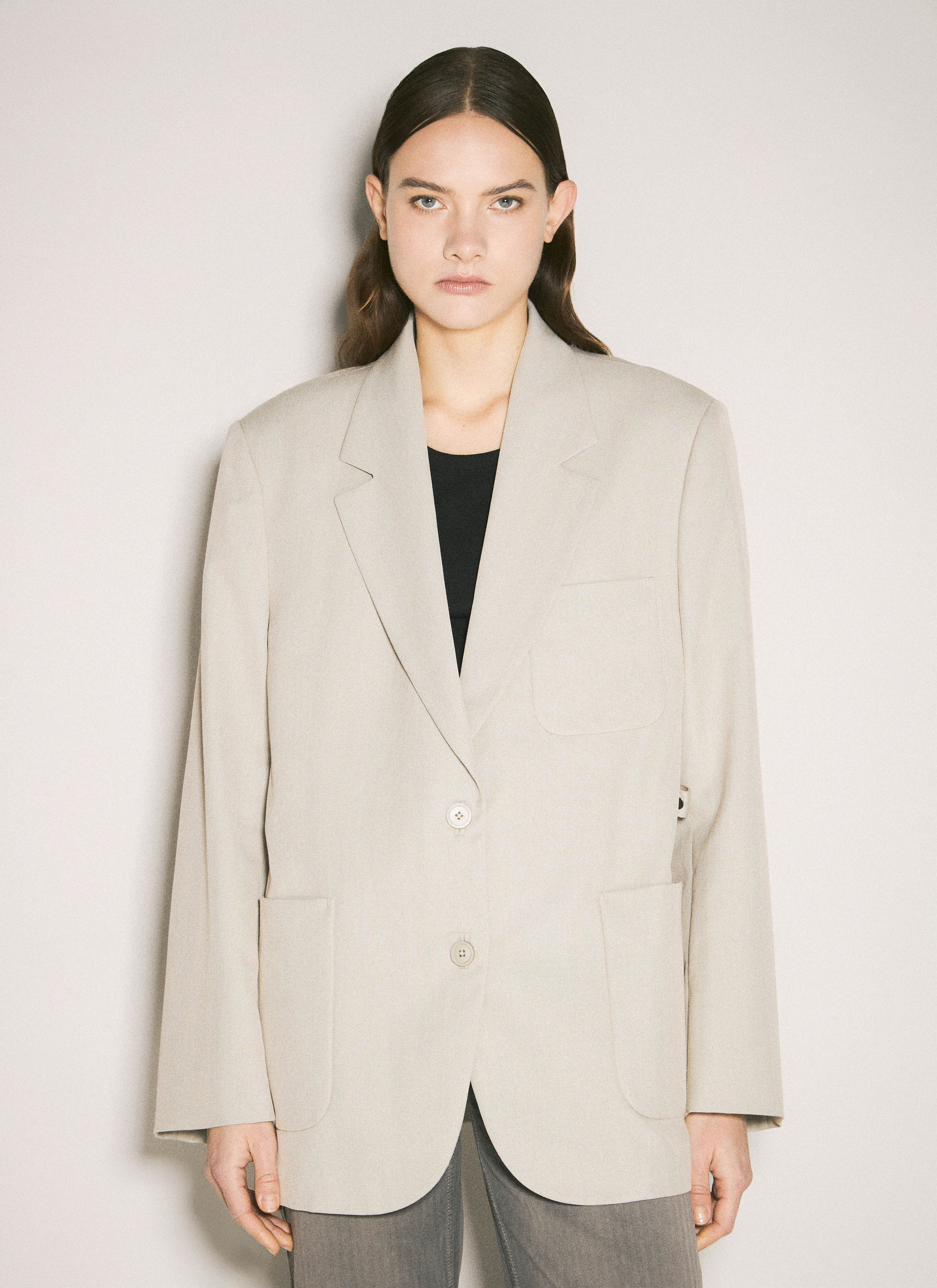 our legacy 24aw embrace blazer Our Legacy 24AW waxed cotton blazer