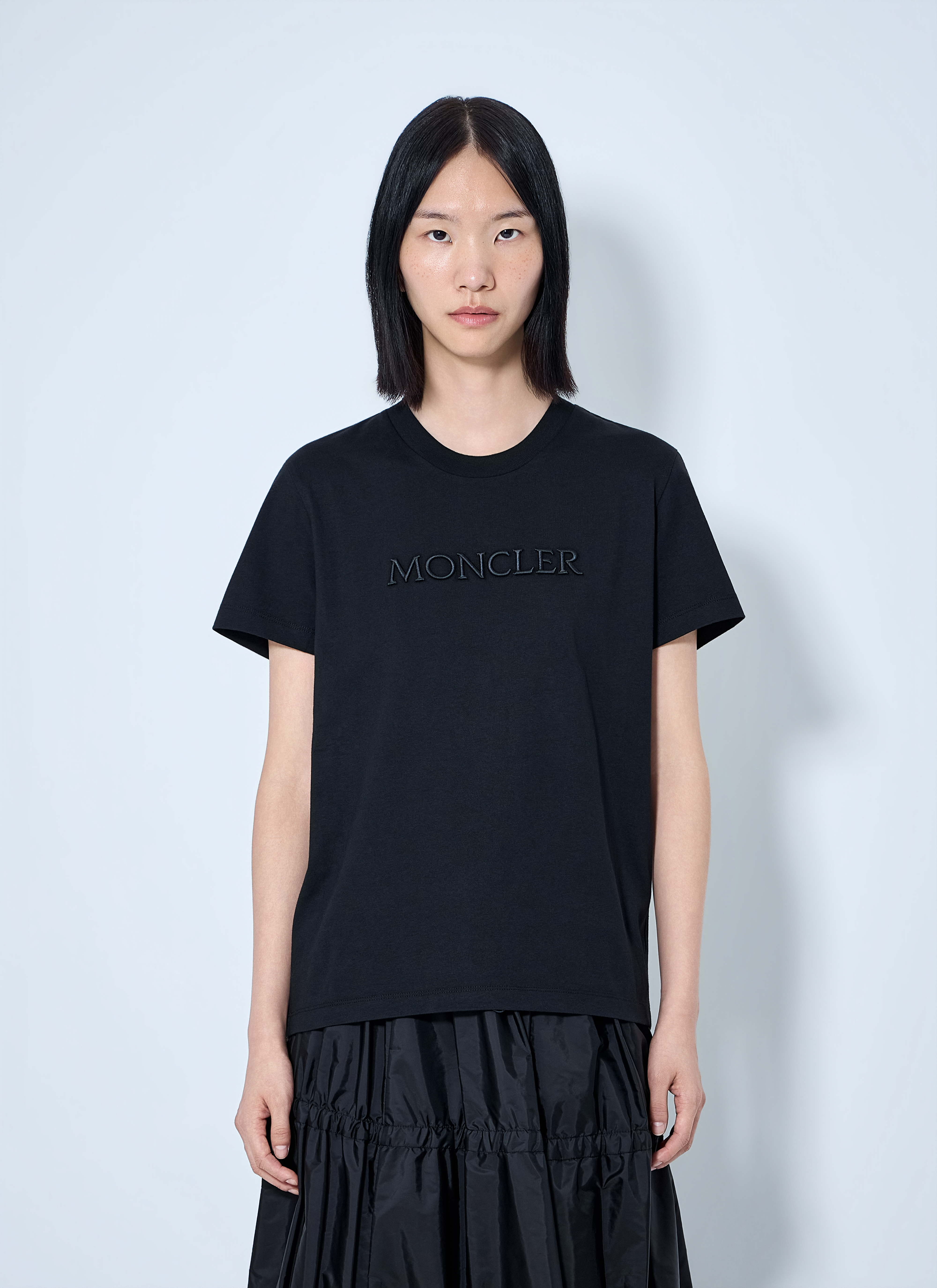 MONCLER Moncler Logo Embroidered T-Shirt