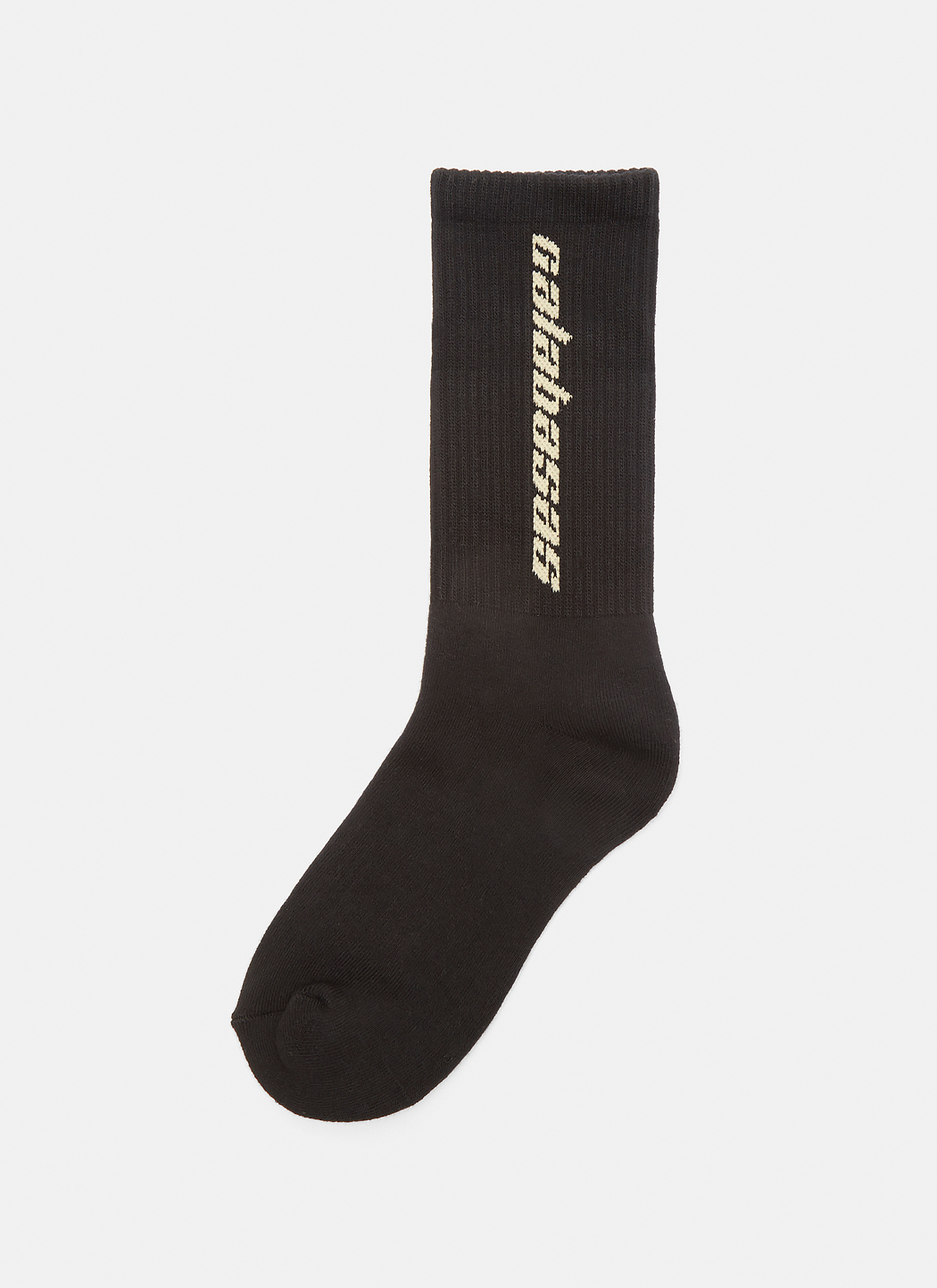 Yeezy Calabasas Socks 3 Pack in Black LNCC