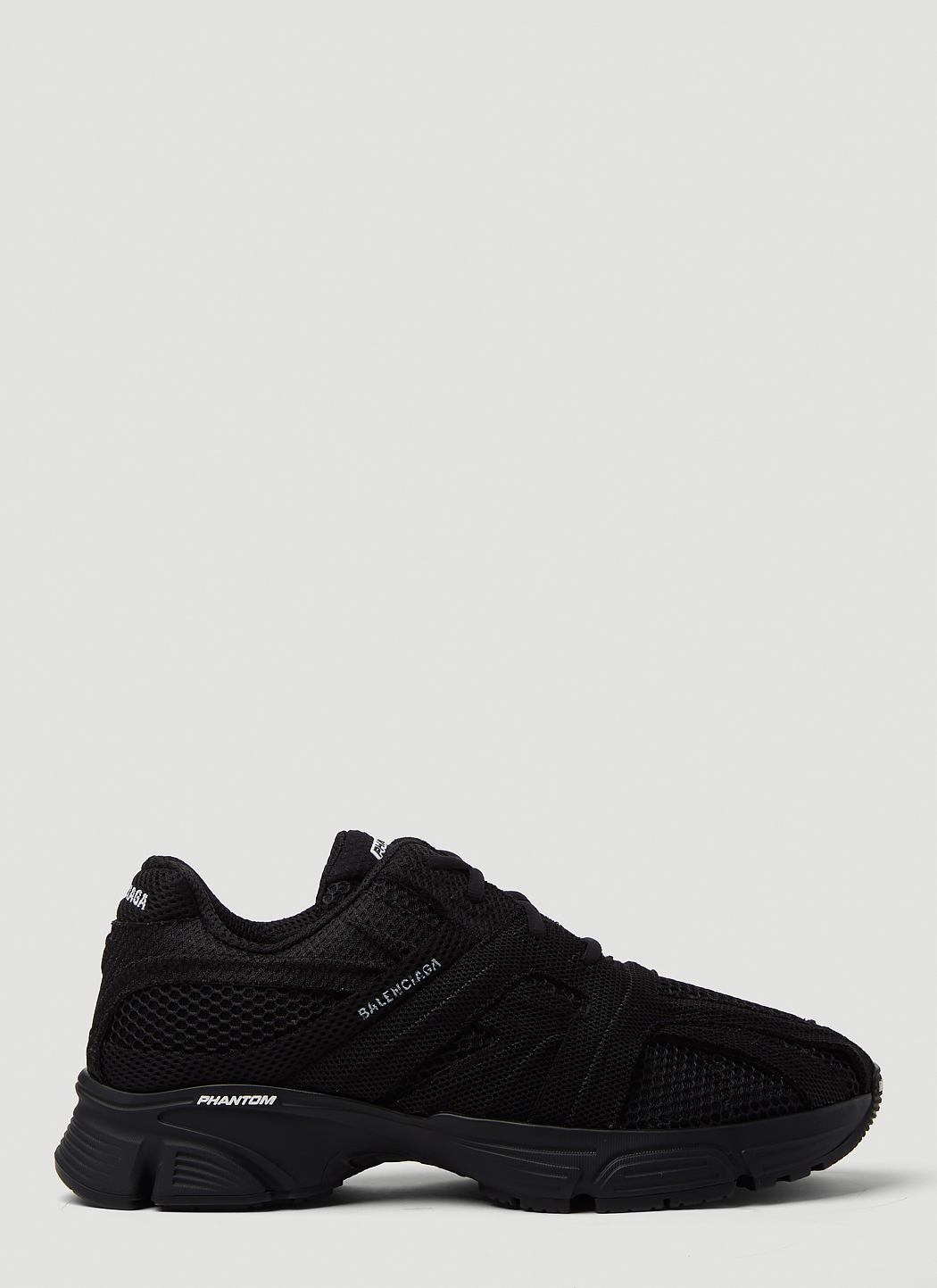 モダン バレンシアガ スニーカー PHANTOM レザー ロゴ ブラック Balenciaga Phantom Sneaker – LOZURI®