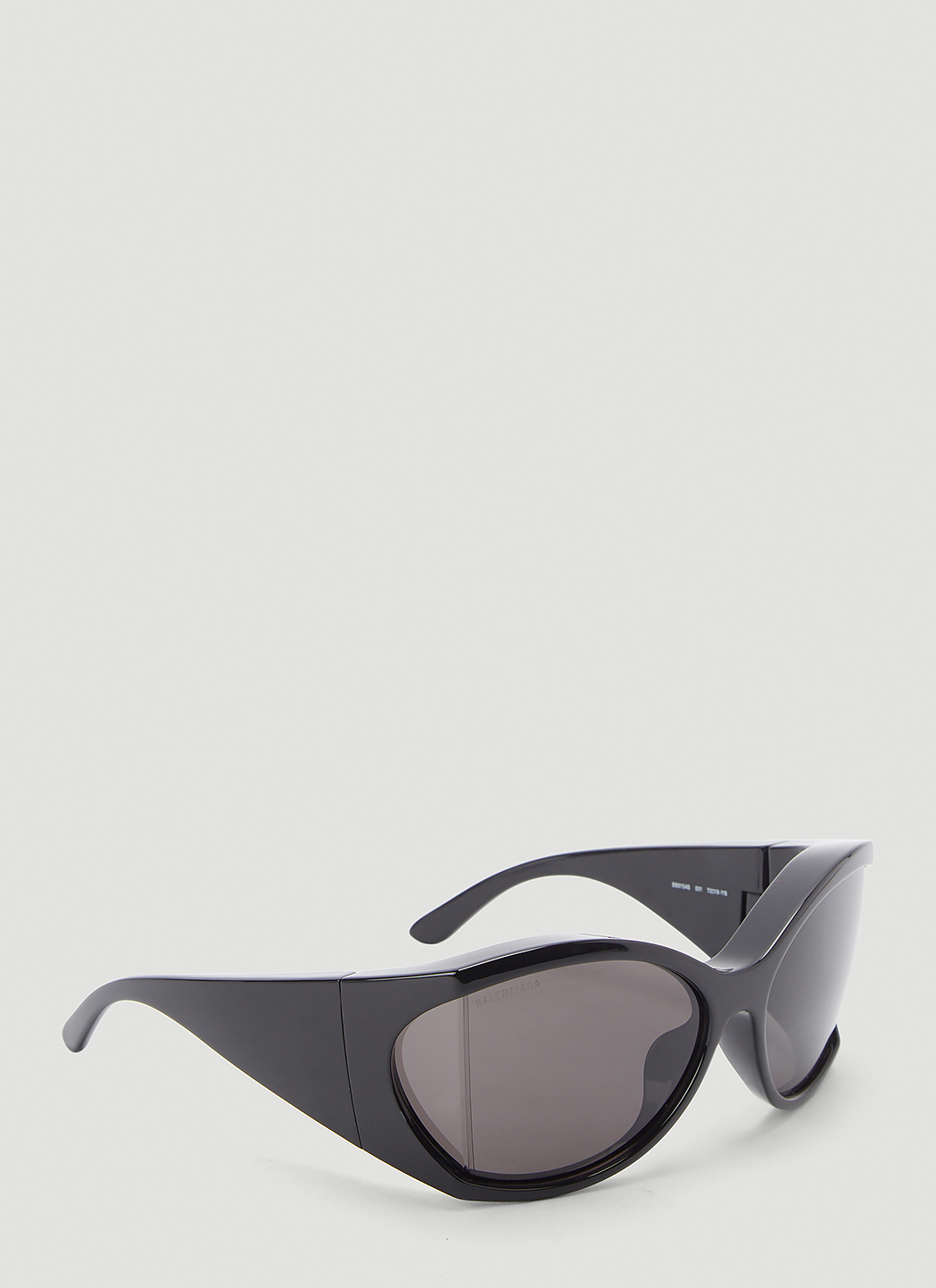 Balenciaga Unisex Geometric Sunglasses in Black LNCC