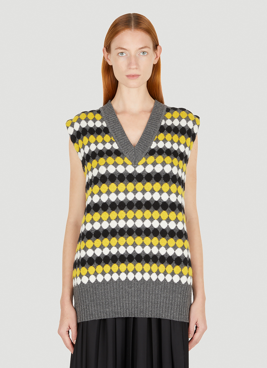 Circles Sleeveless Sweater