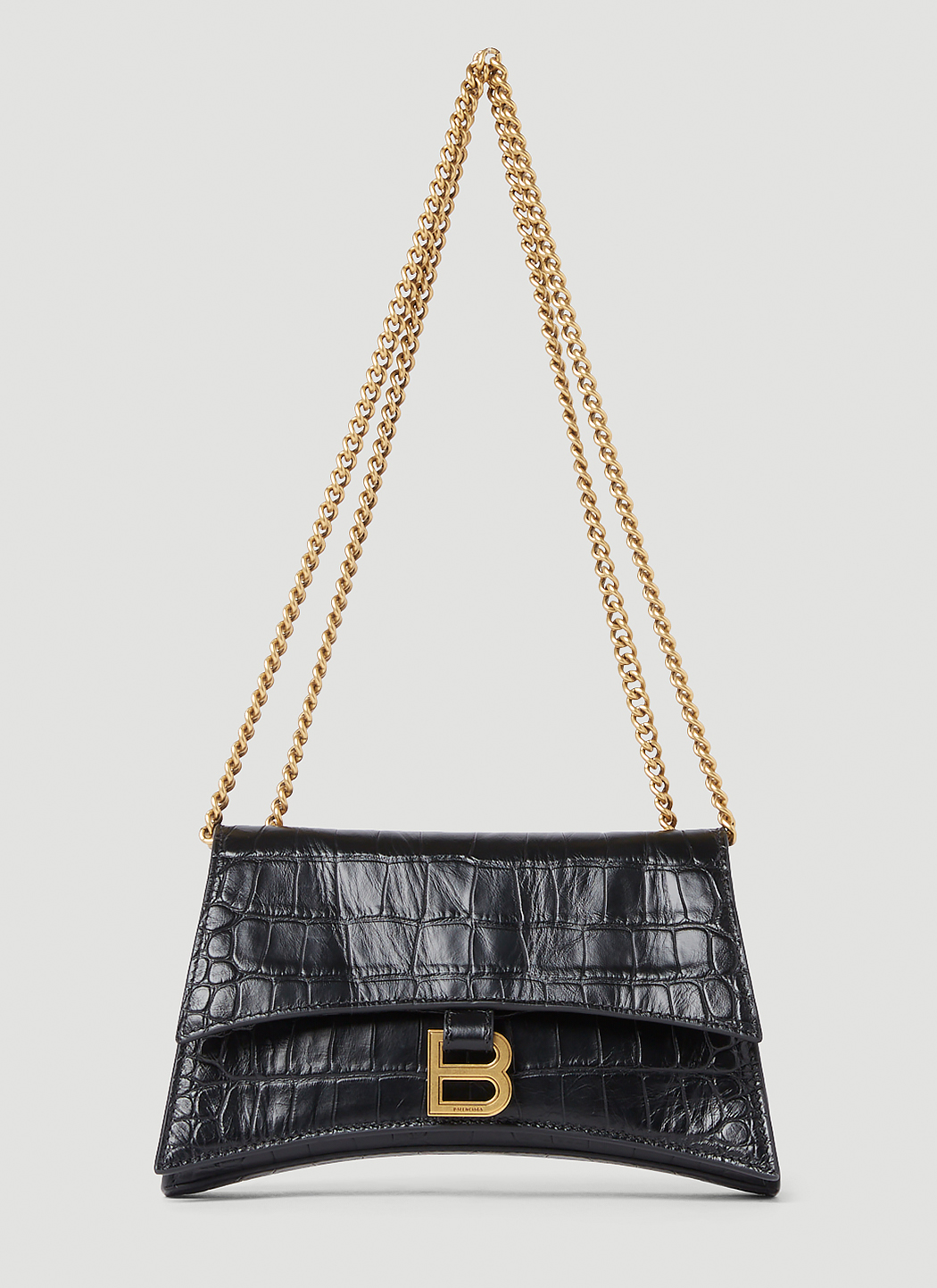 Balenciaga Women's' Crush Chain XS Shoulder Bag in Black