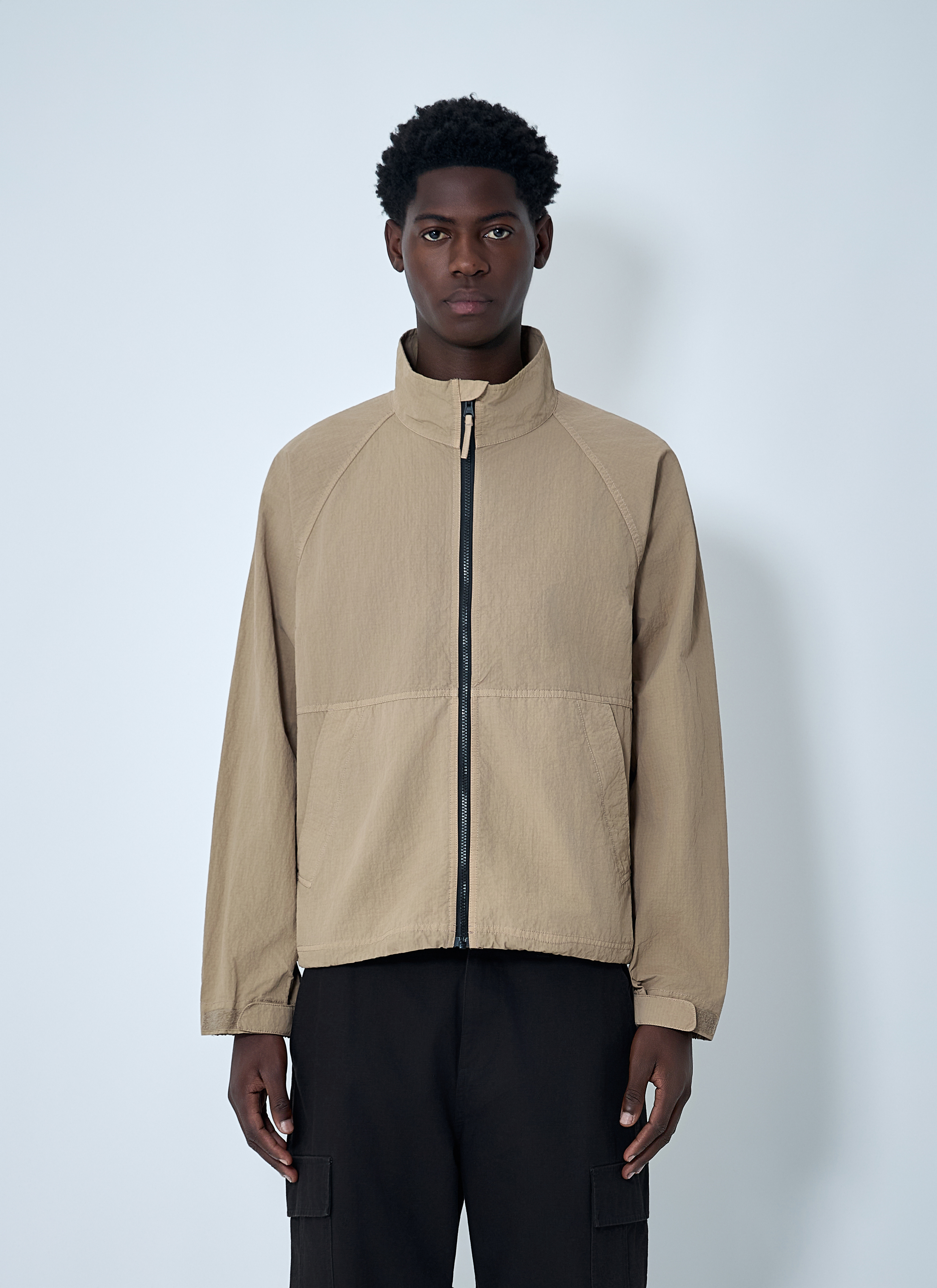 Stüssy Men's' Warm-Up Jacket in Beige | LN-CC®