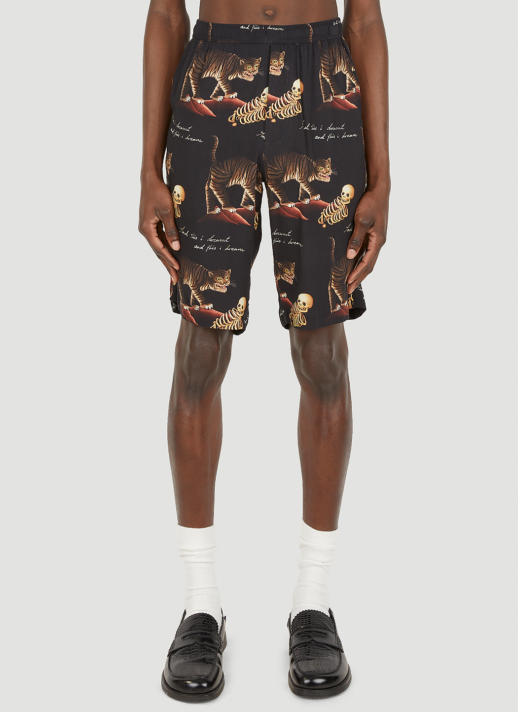 Abstract Motif Board Shorts