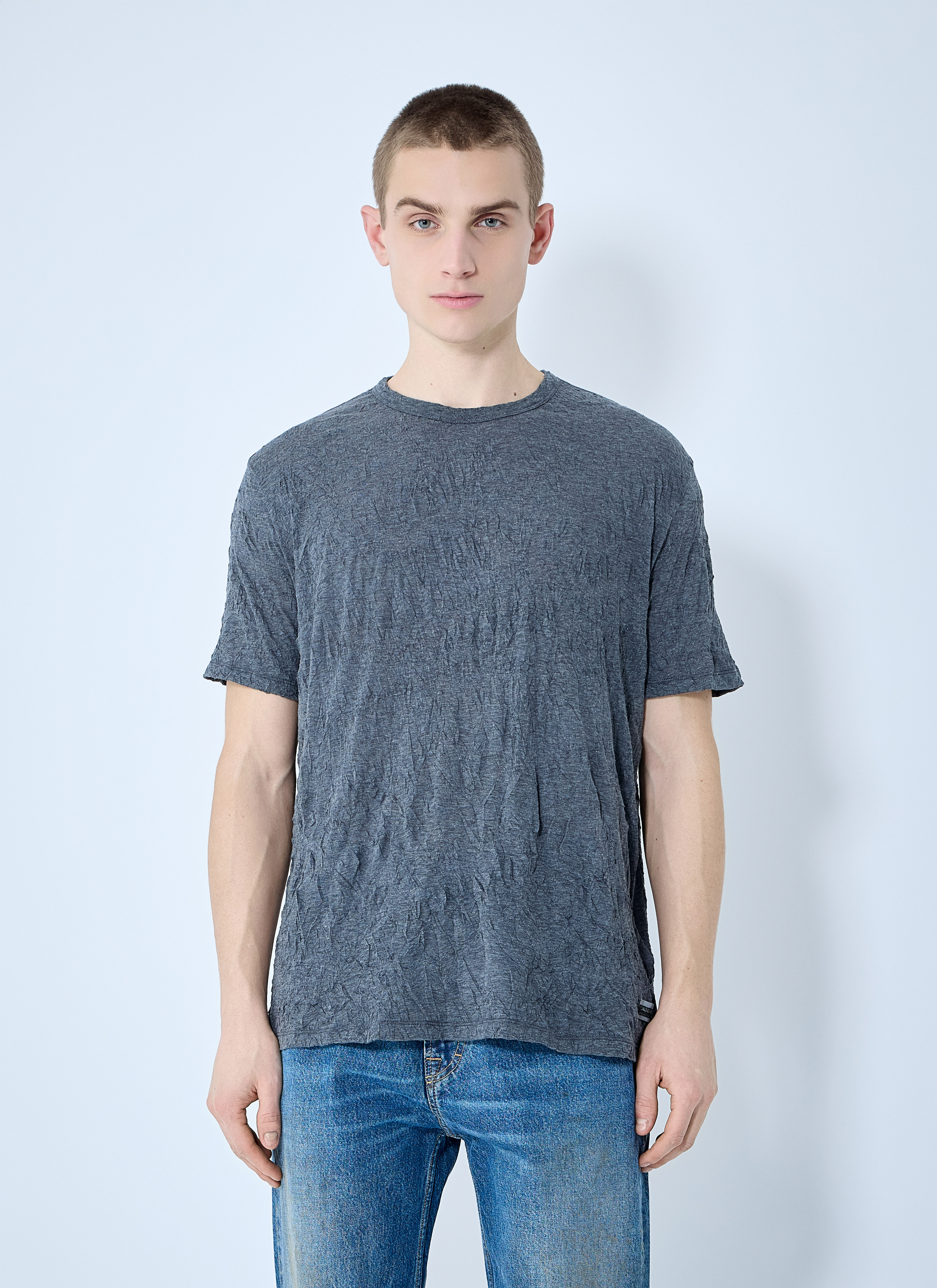 Our Legacy Men's' Crinke Box T-Shirt in Grey | LN-CC®