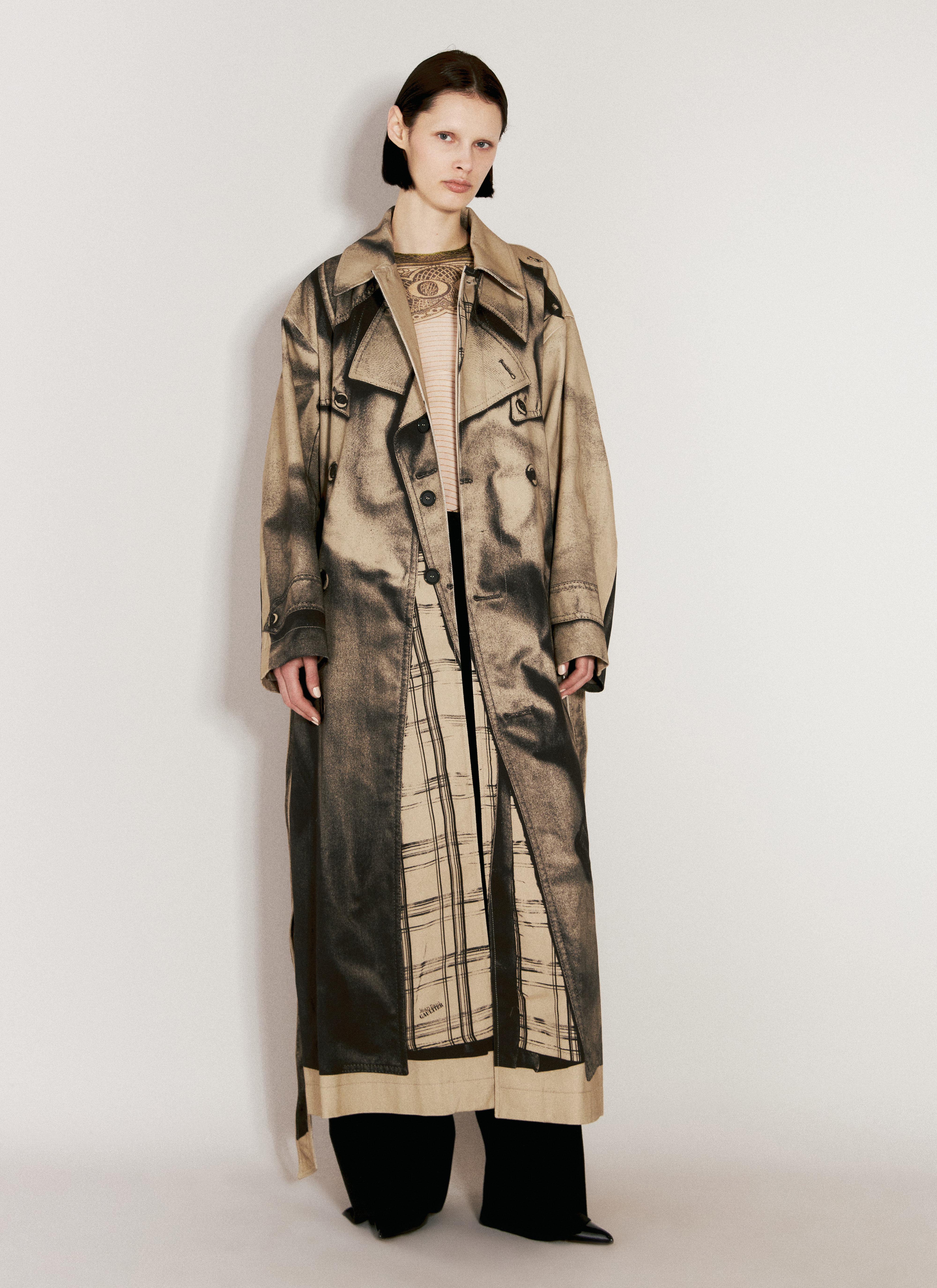 ジャケット・アウター Jean Paul GAULTIER Marron Sack Coat Jean Paul GAULTIER Marron Sack Coat