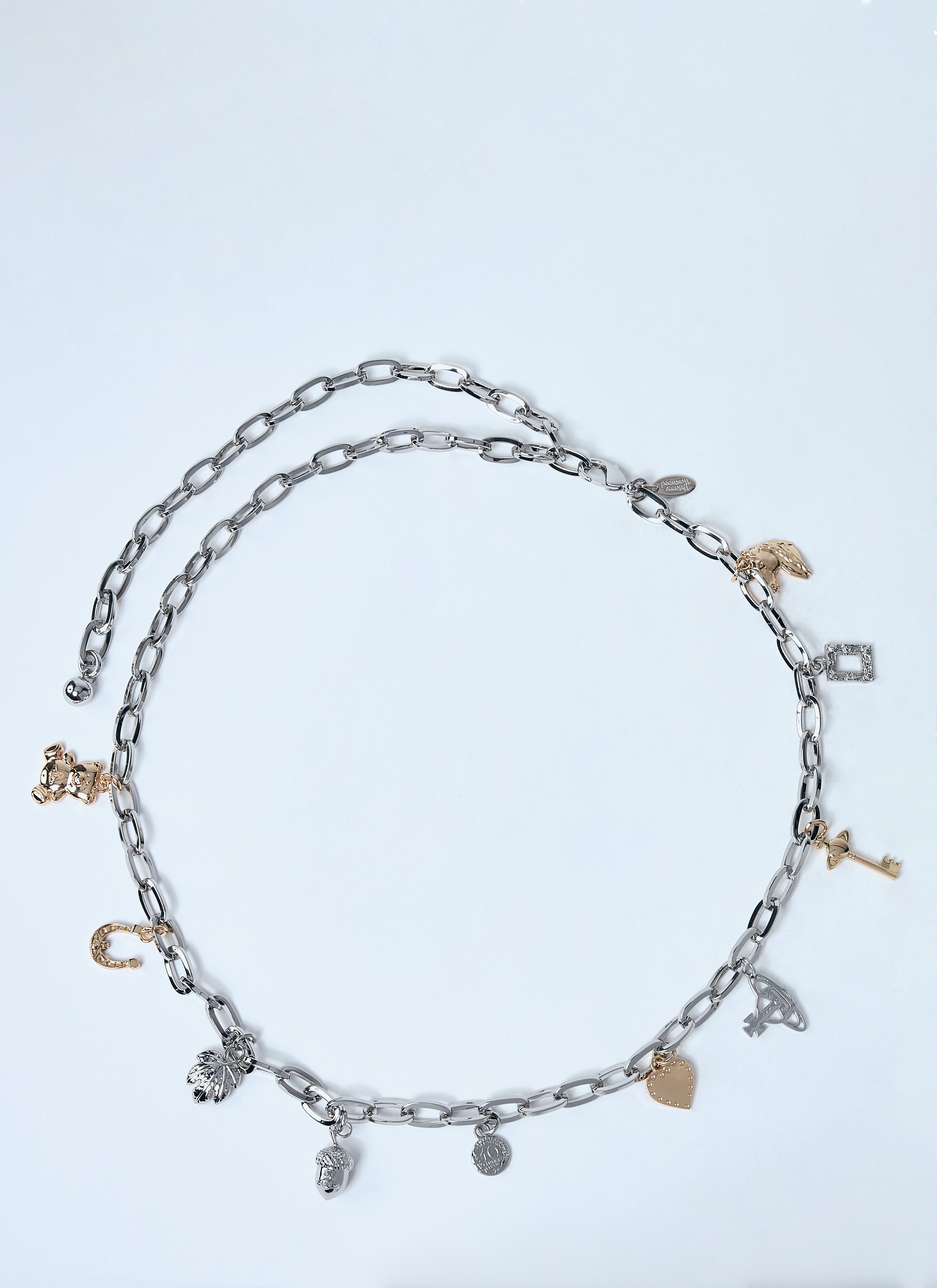 Vivienne Westwood Women's' Multi-Charm Belt in Silver | LN-CC®