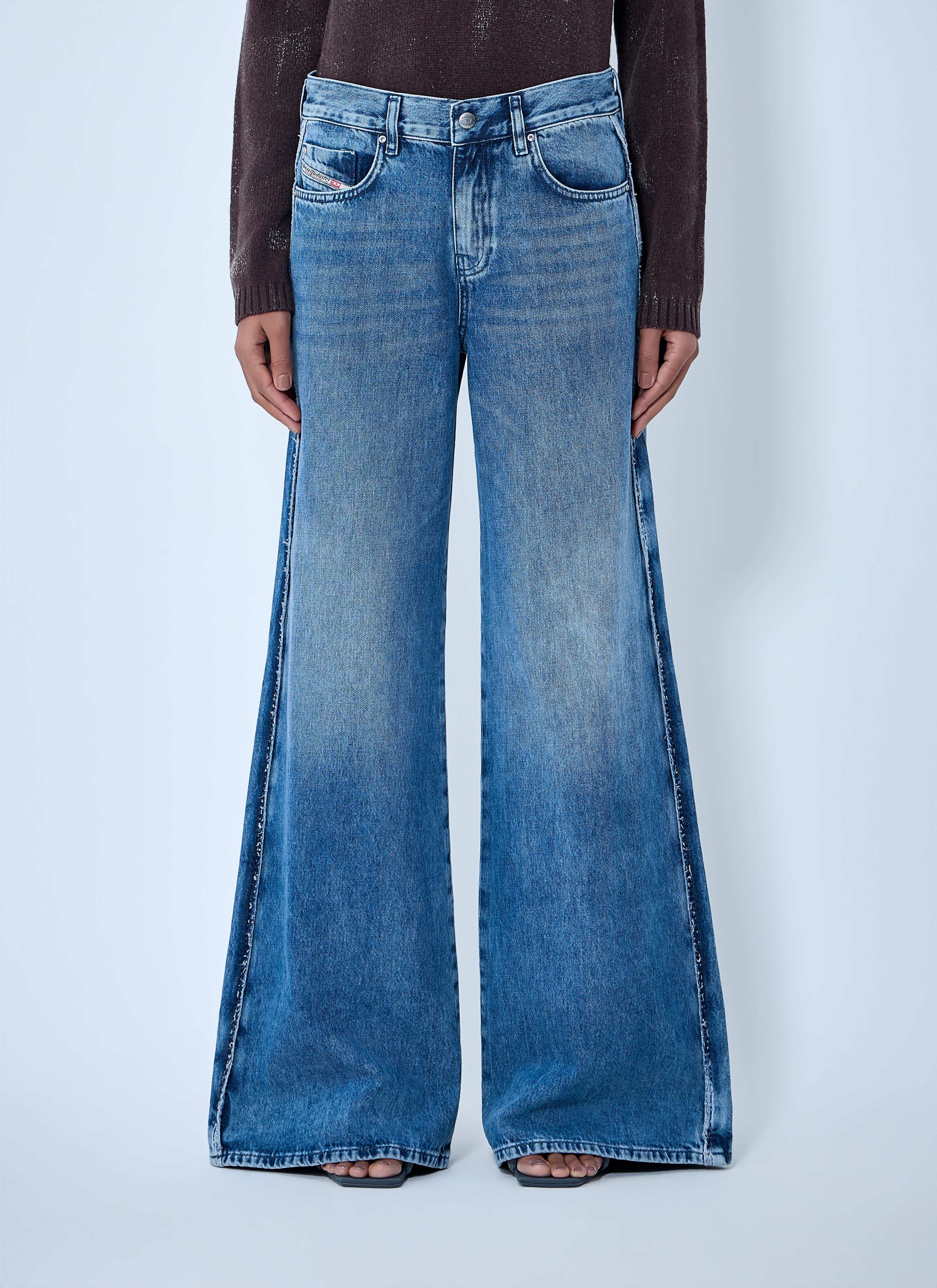 Diesel Donna Blu 1978 D-Akemi-S Jeans - Woman Jeans E 30