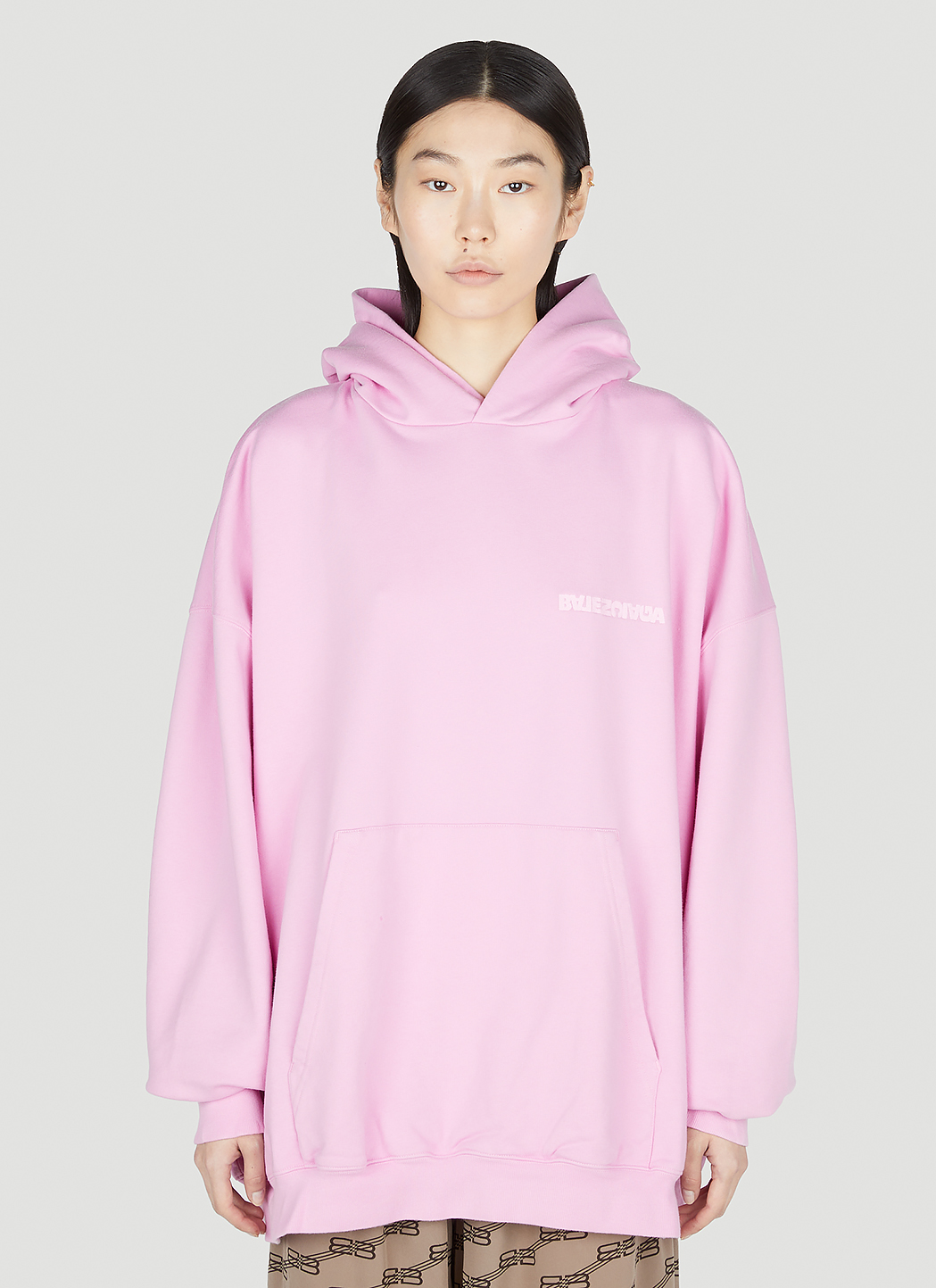 Logo Print Hooded Sweatshirt
