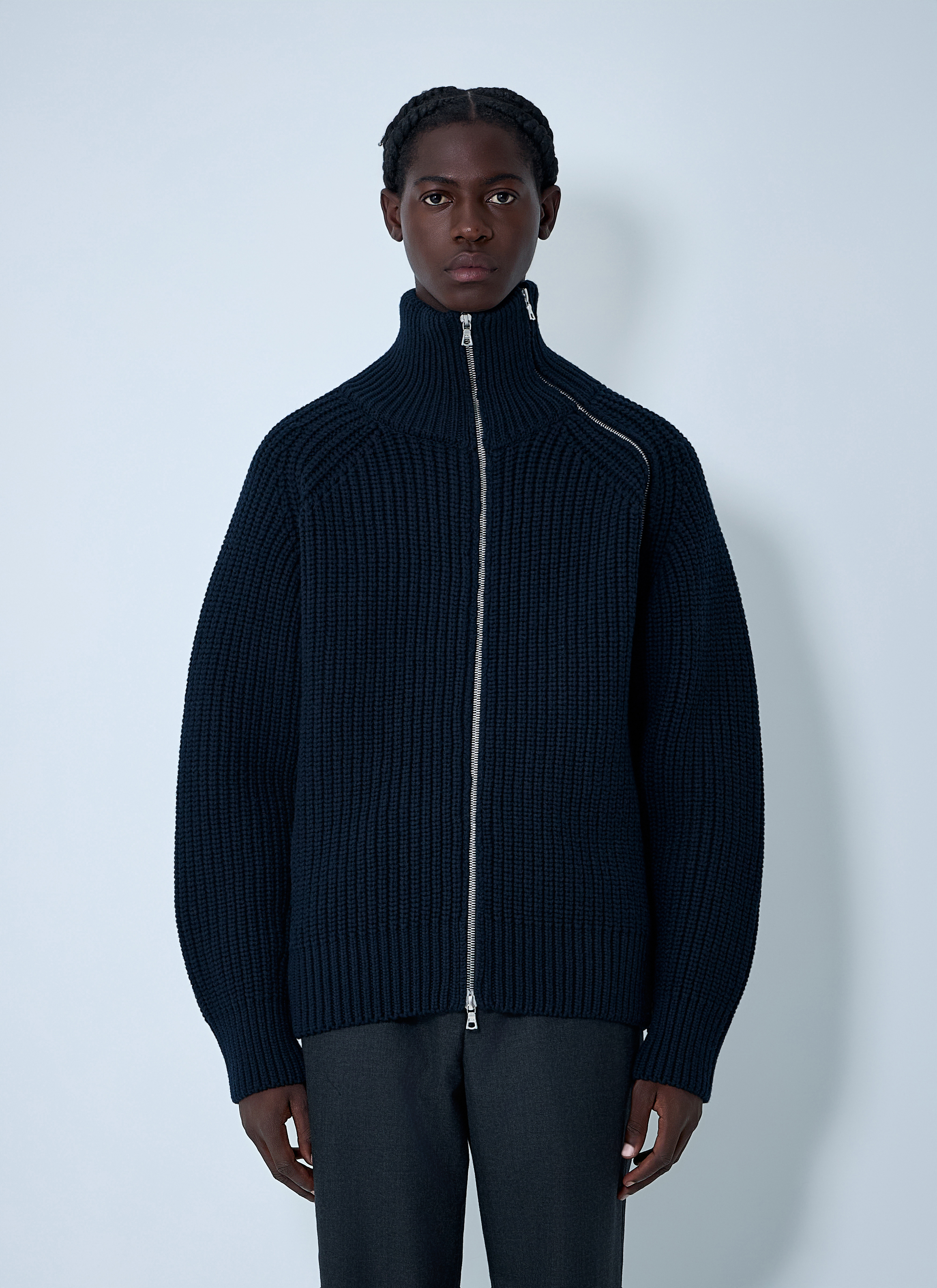 dries van noten 17aw ニット DRIES VAN NOTEN Ribbed-knit chenille sweater | NET-A-PORTER