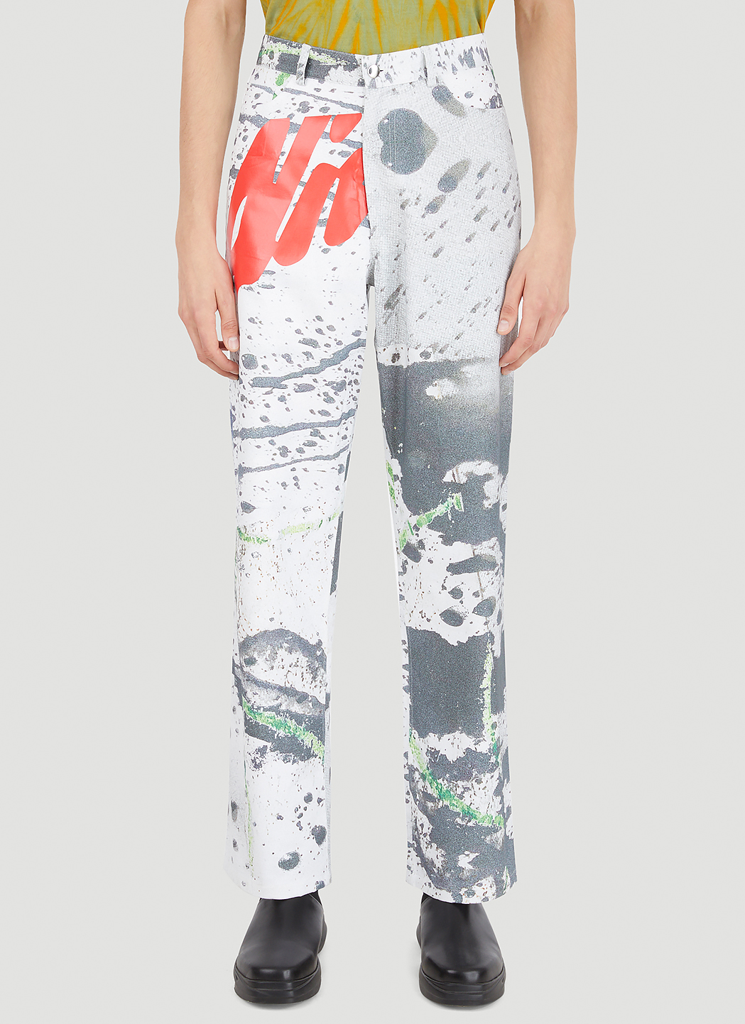 Splatter Print Pants