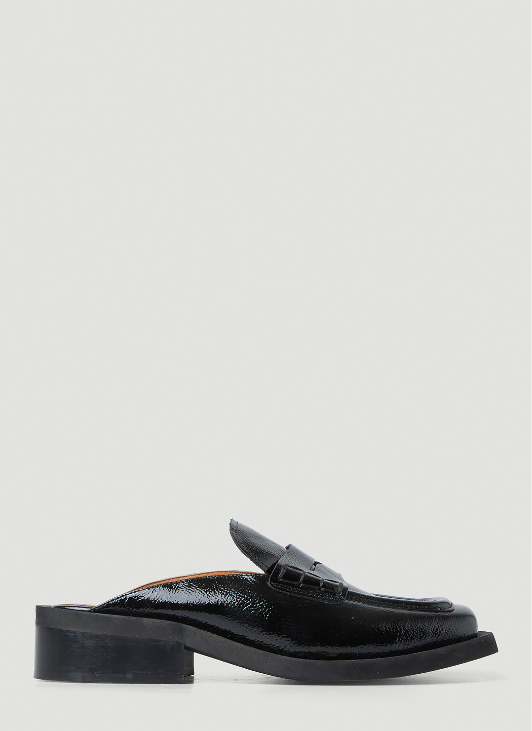 Squared Toe Mules