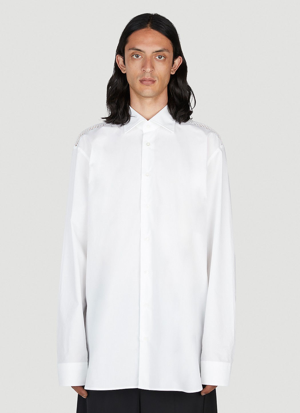 Mesh Yoke Shirt