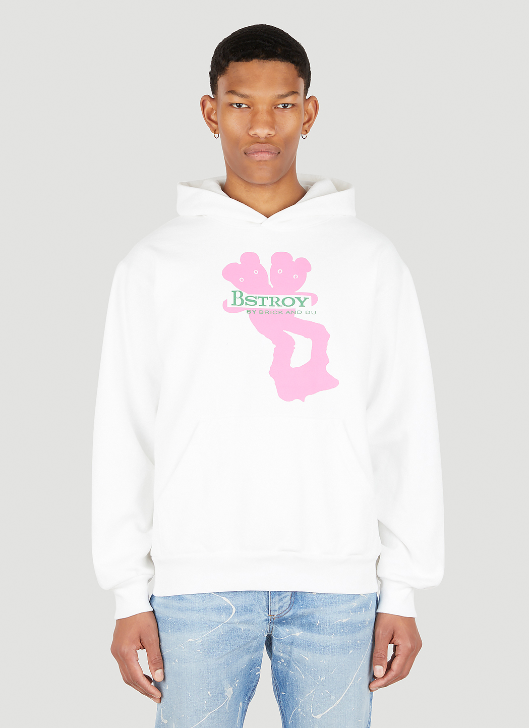 Teddy (B).ear Hooded Sweatshirt