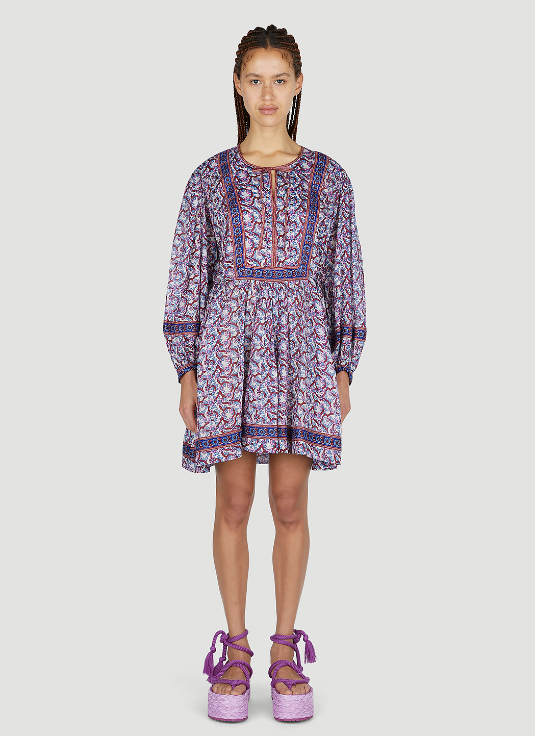 dæk krans Sammenhængende Isabel Marant Étoile Unisex Gilinesia Dress in Blue | LN-CC®