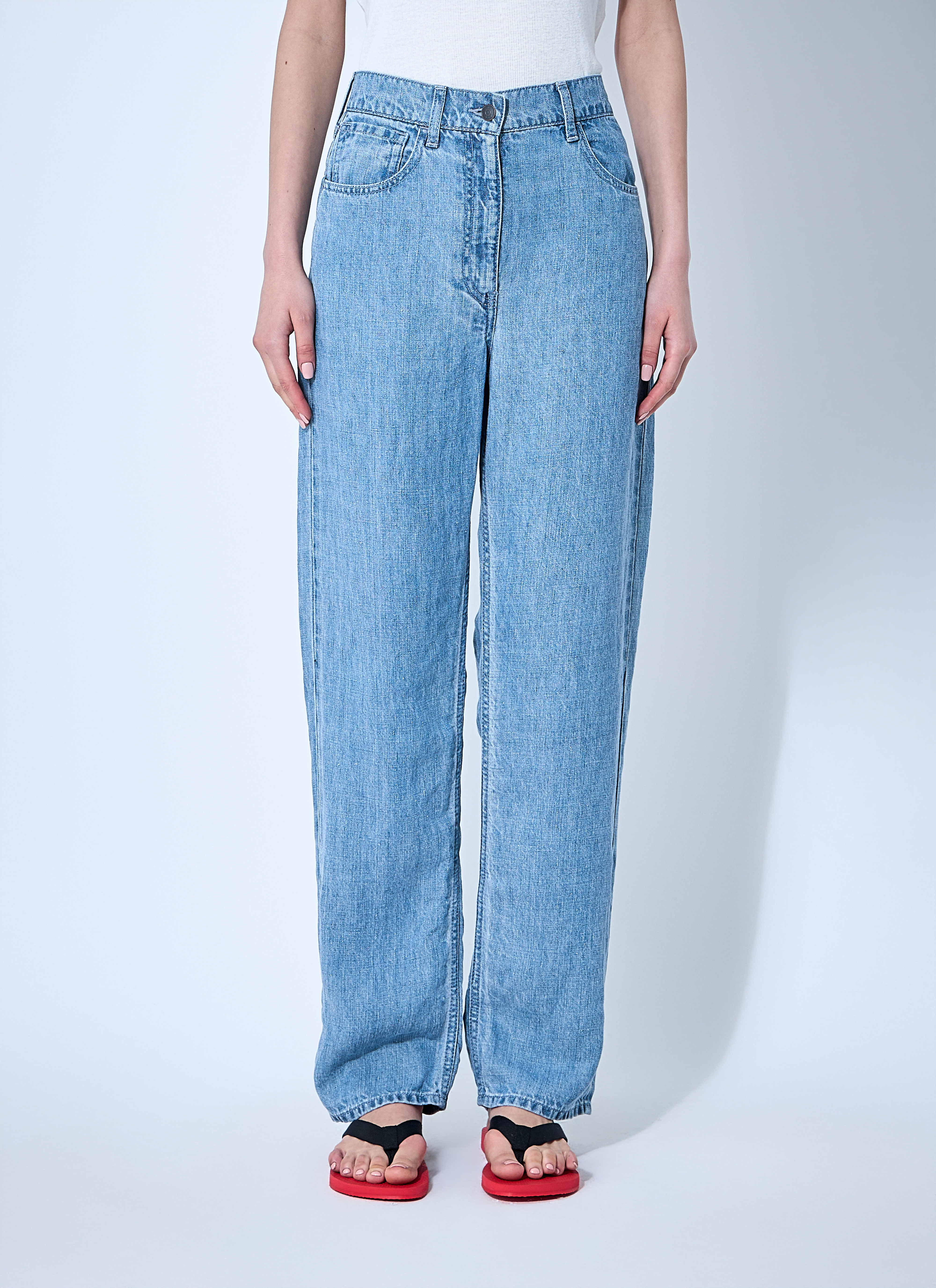 デニム・ジーパン The Row Tarley Jeans The Row Women's' Tarley Jeans in Blue | LN-CC®