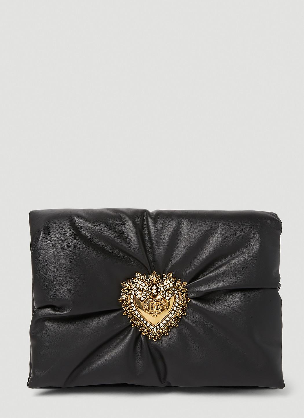 Dolce&Gabbana Embellished Plaque Clutch Bag