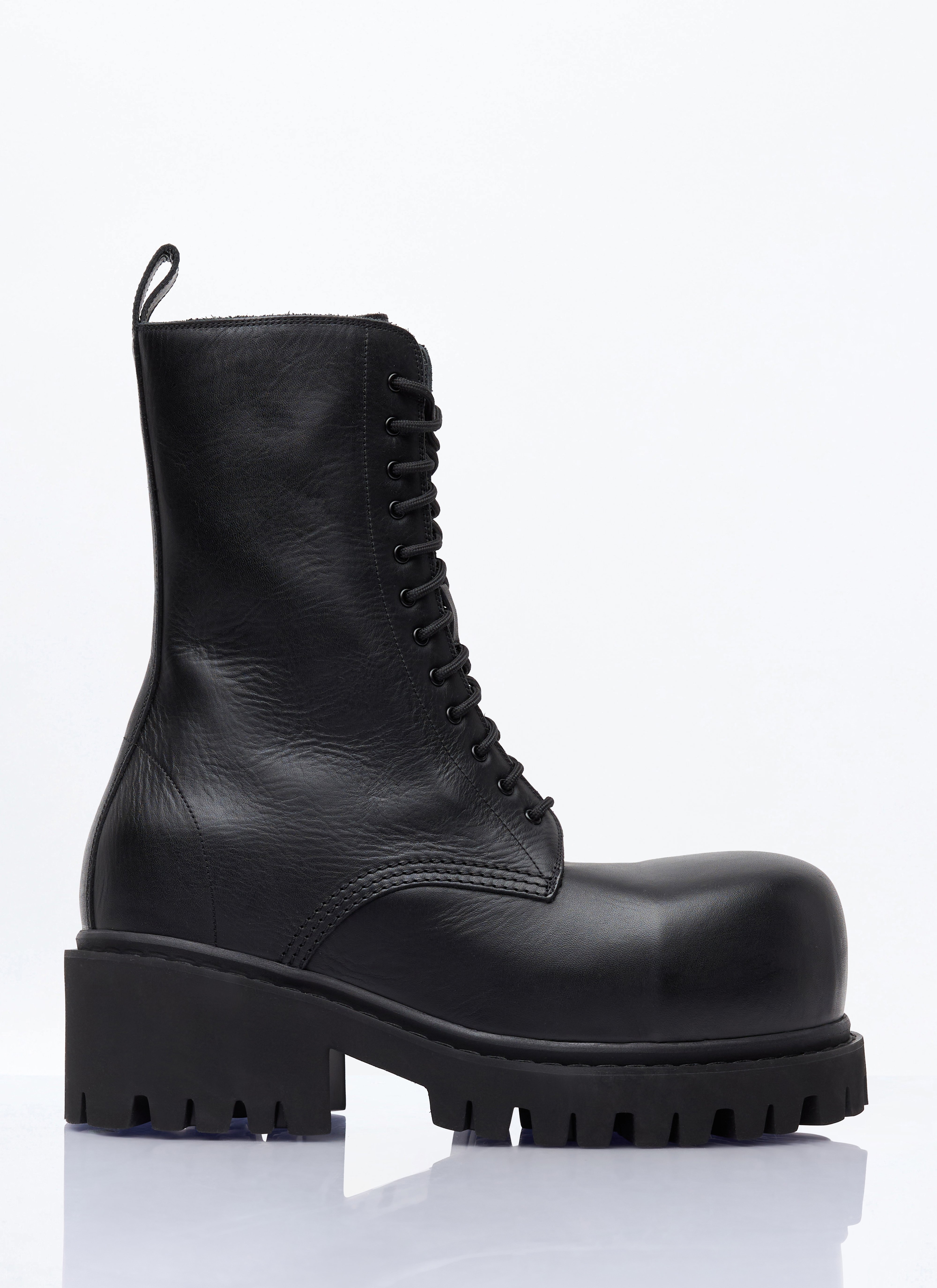 Balenciaga Men's' Stomper Boots in Black LN-CC®