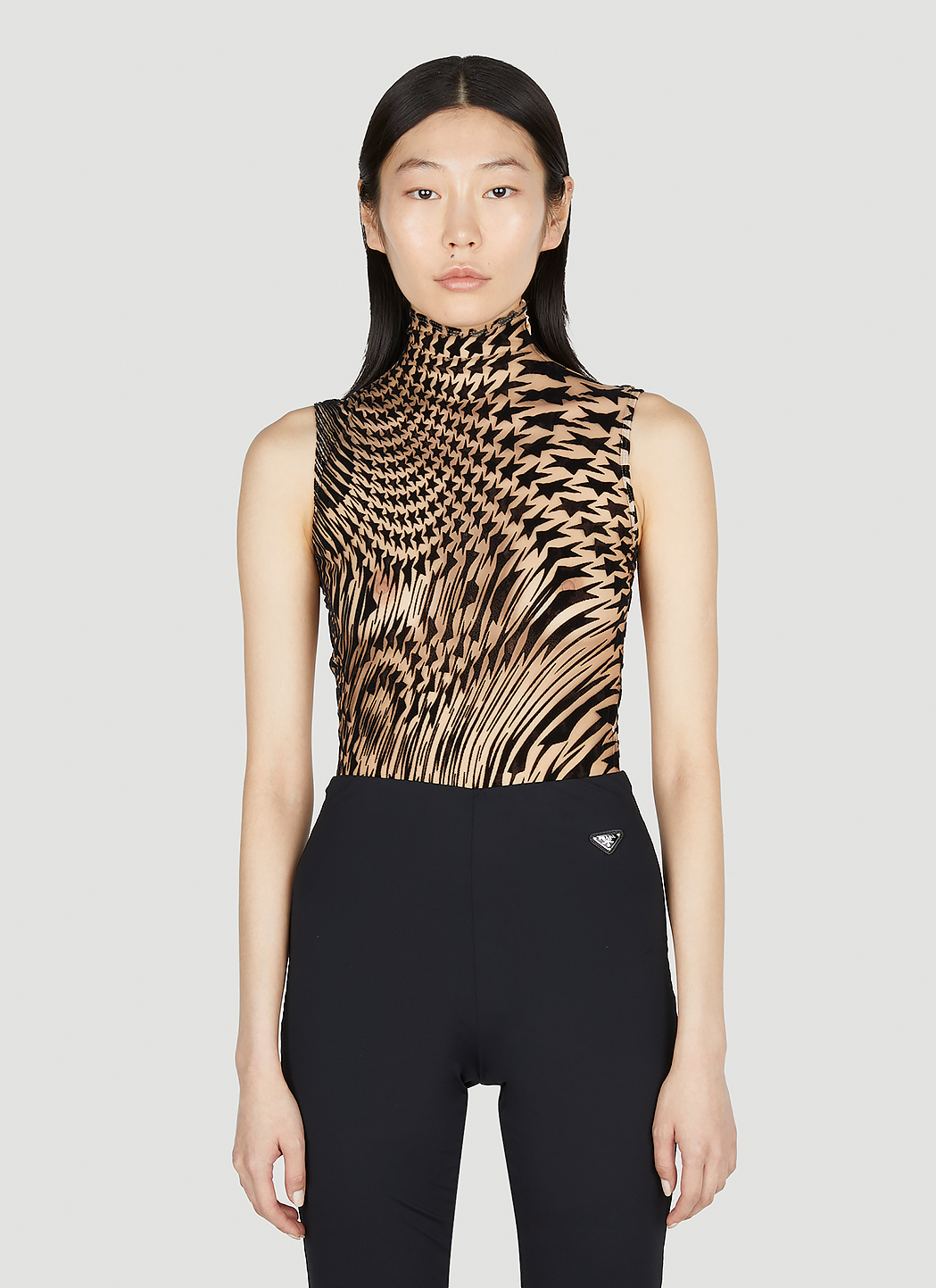 Graphic Print Bodysuit