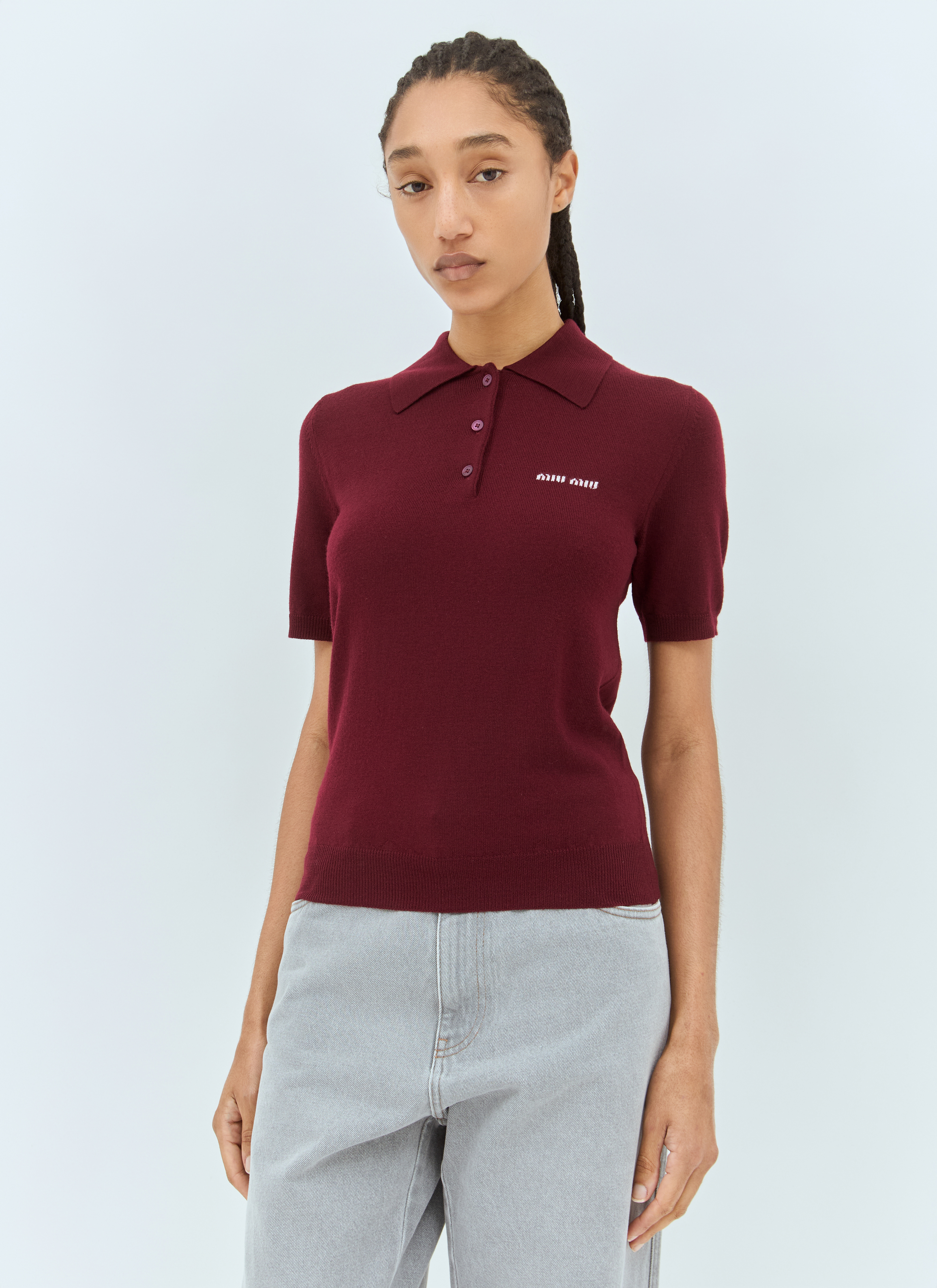 トップス 99AW miumiu knit polo shirt archive 22795171_52777880_600.jpg