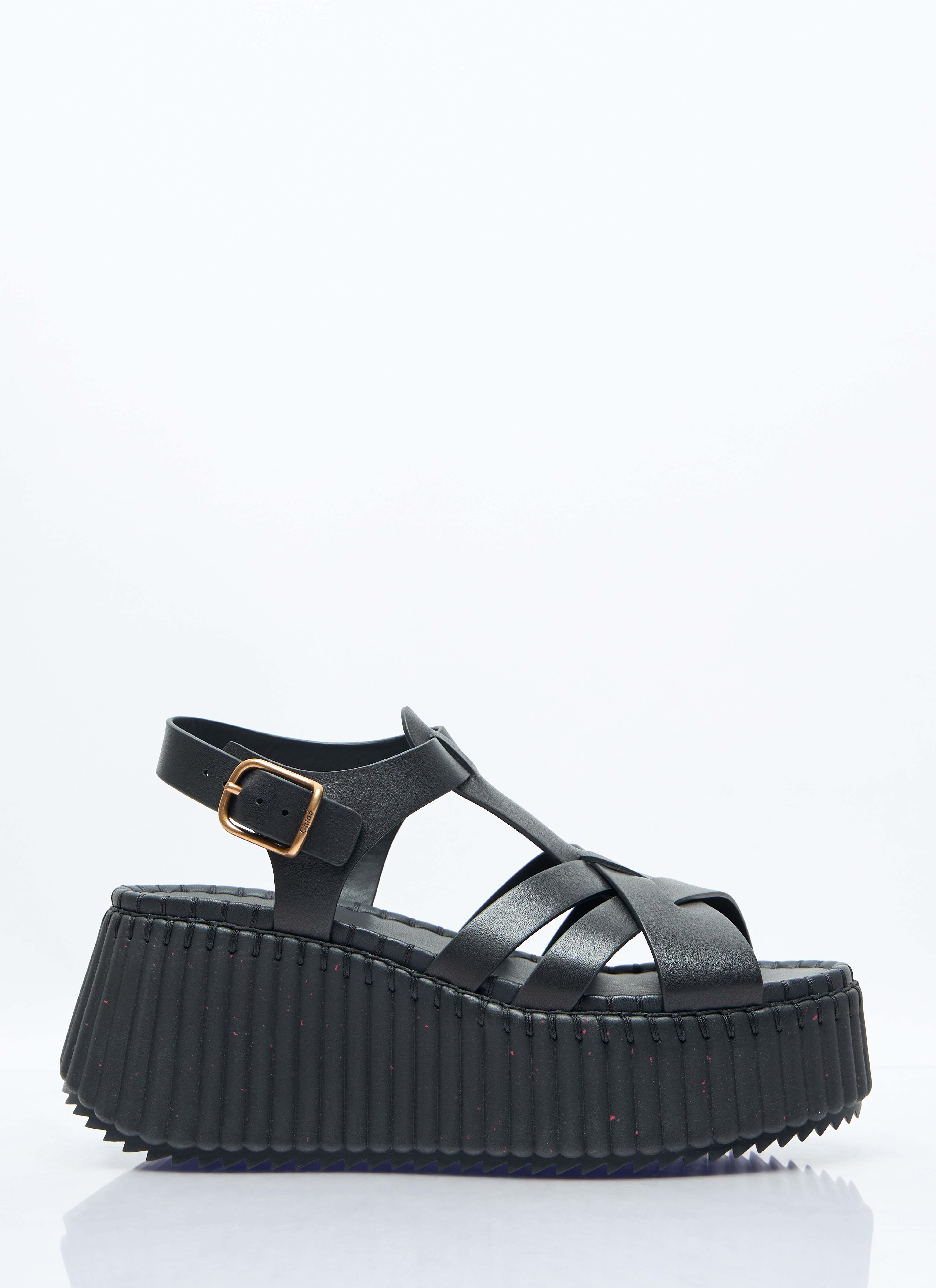 Chloé Women's' Nama Wege Sandals in Black | LN-CC®