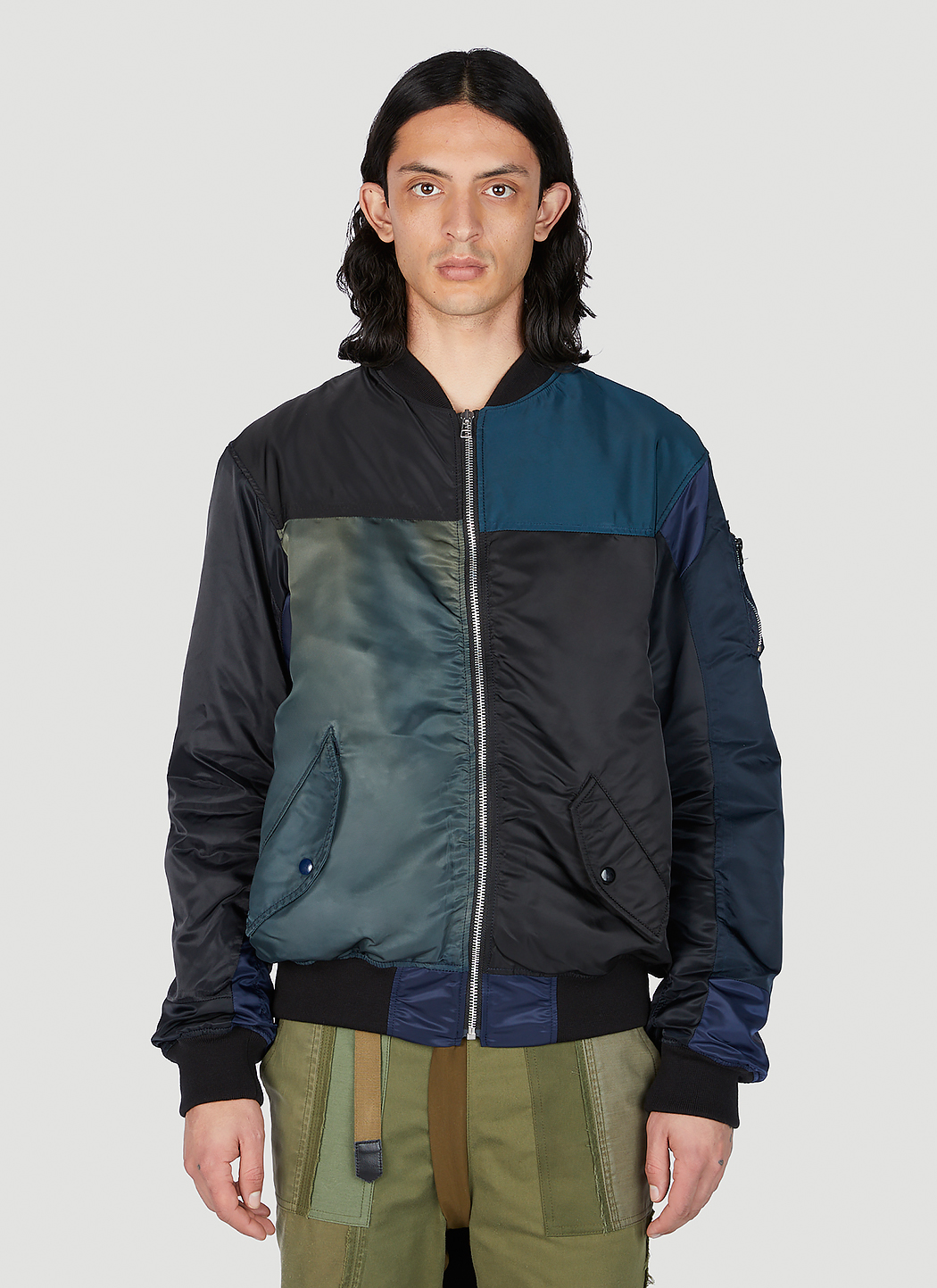 Re-Constructed Vintage Bomber Jacket