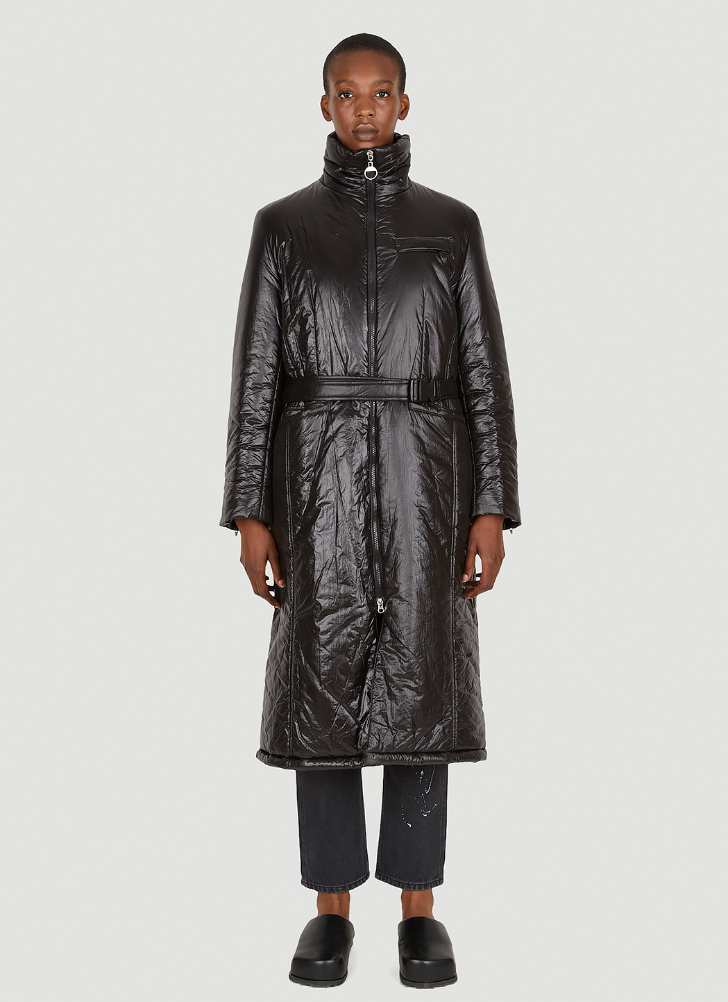 Belted Shell Coat