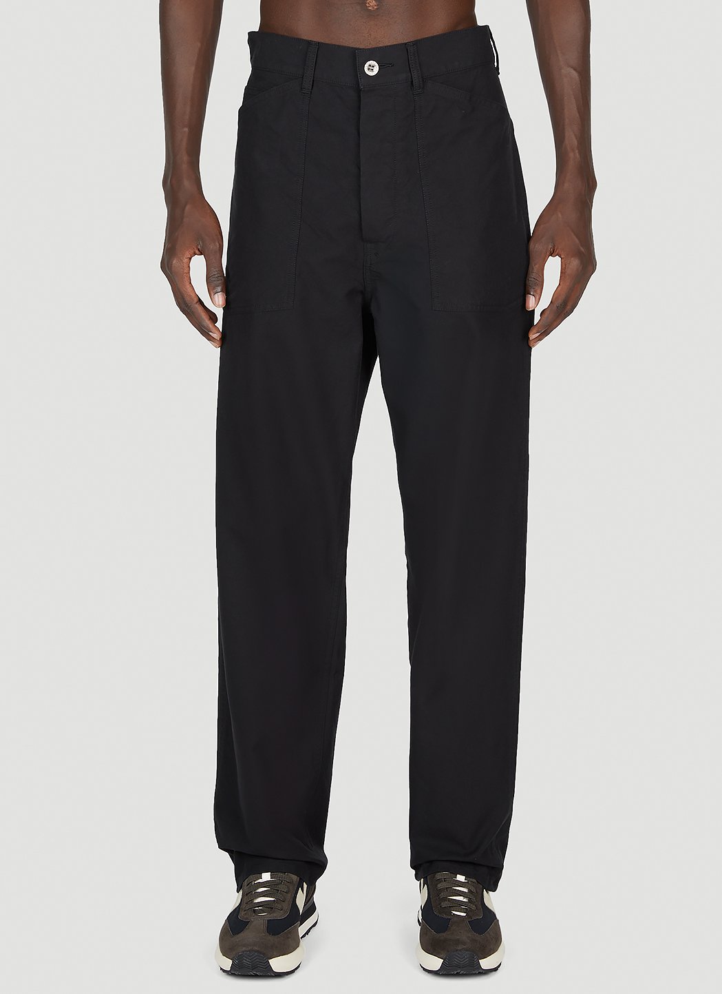 Visvim Men's' Carpenter Pants in Black | LN-CC®