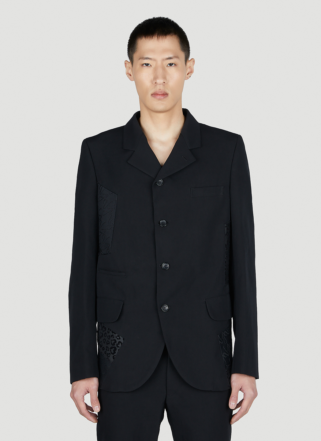 Flocked Blazer