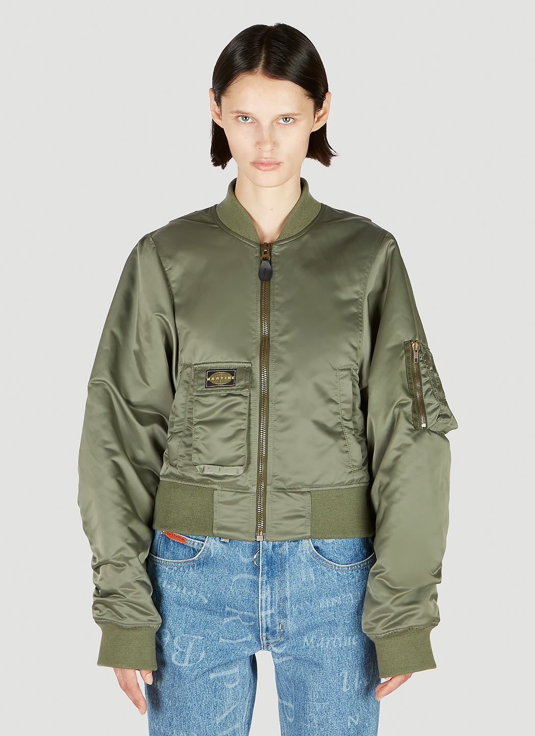 Relaxed Bomber Jacket