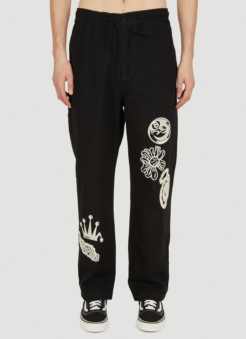 Stüssy Unisex Noma Icon Beach Pants in Black | LN-CC®