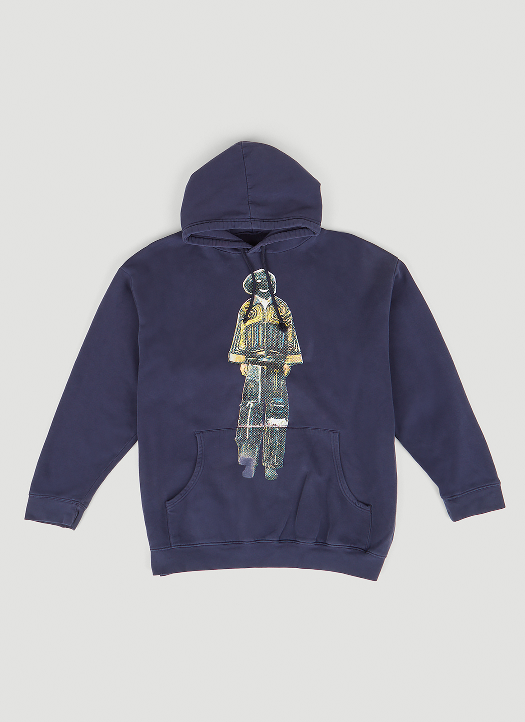 Graphic Print Hooded Sweatshirt