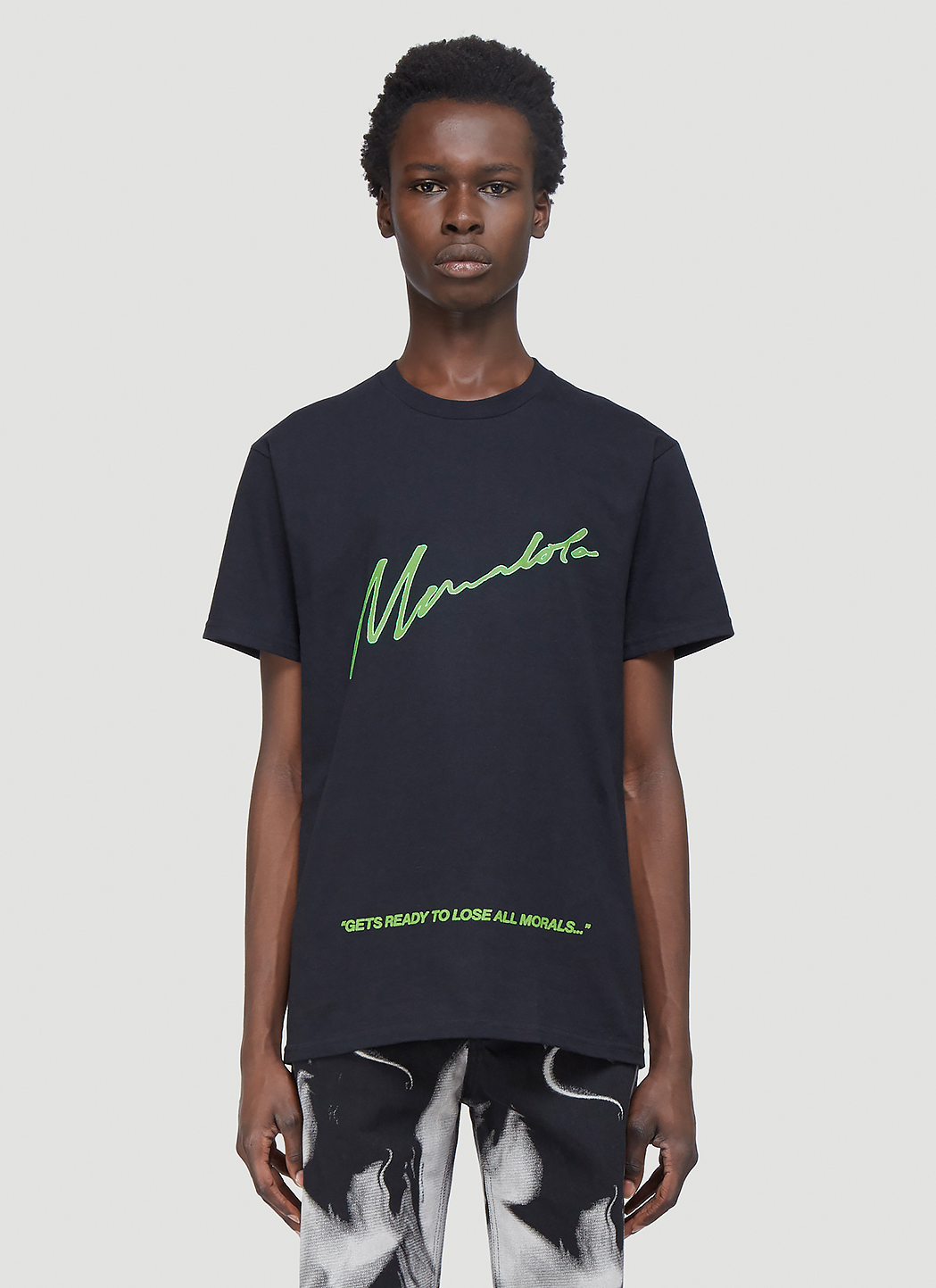 MOWALOLA 黒 Tシャツ L.N.D. Mowalola LND double shirt, hoodie, sweater, long sleeve and