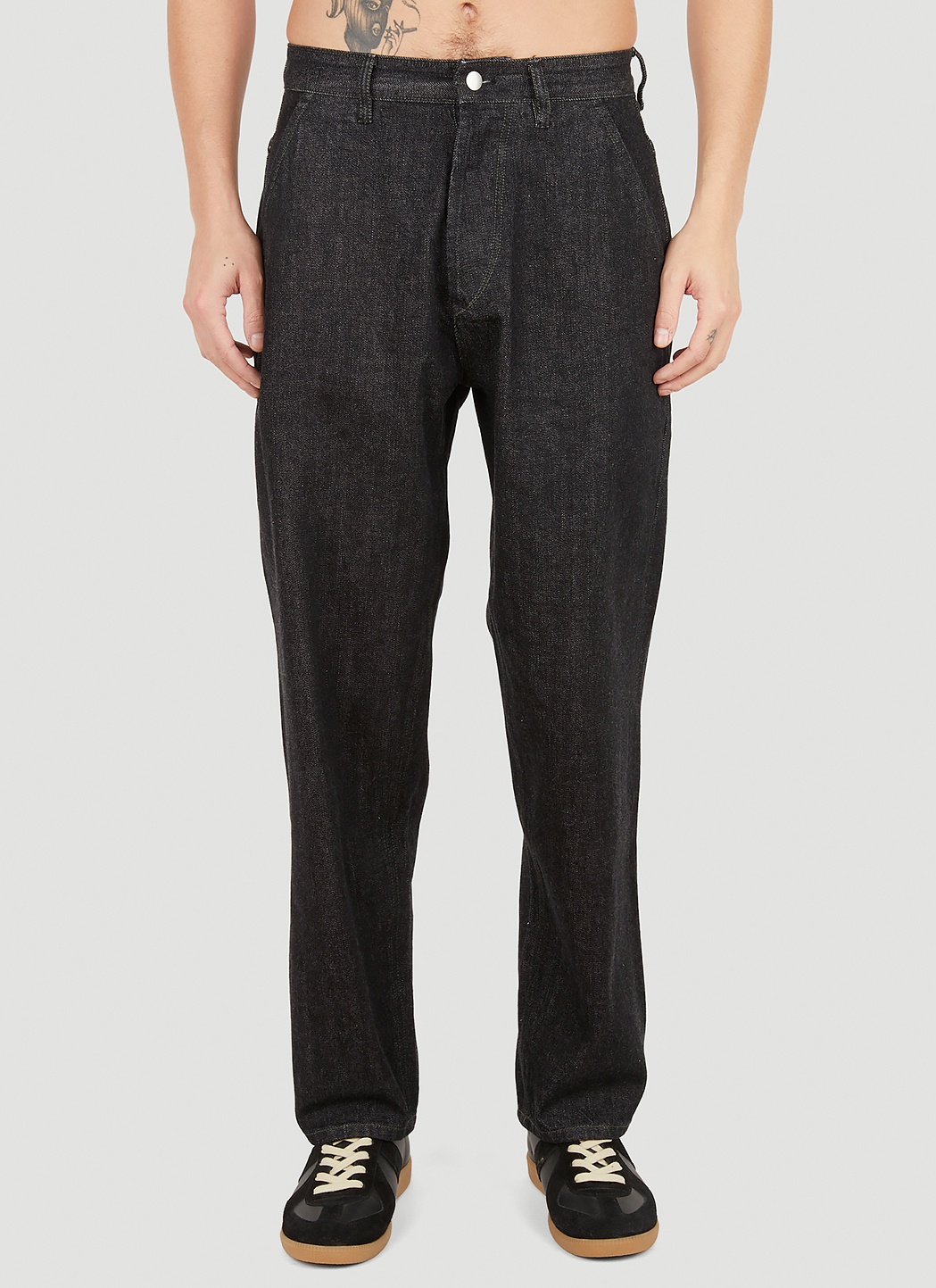 Applied Art Forms Black Field Jeans