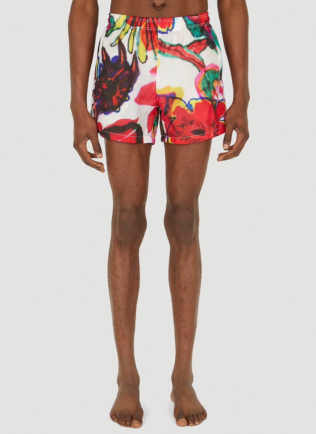 Flowers Print Trunk Shorts