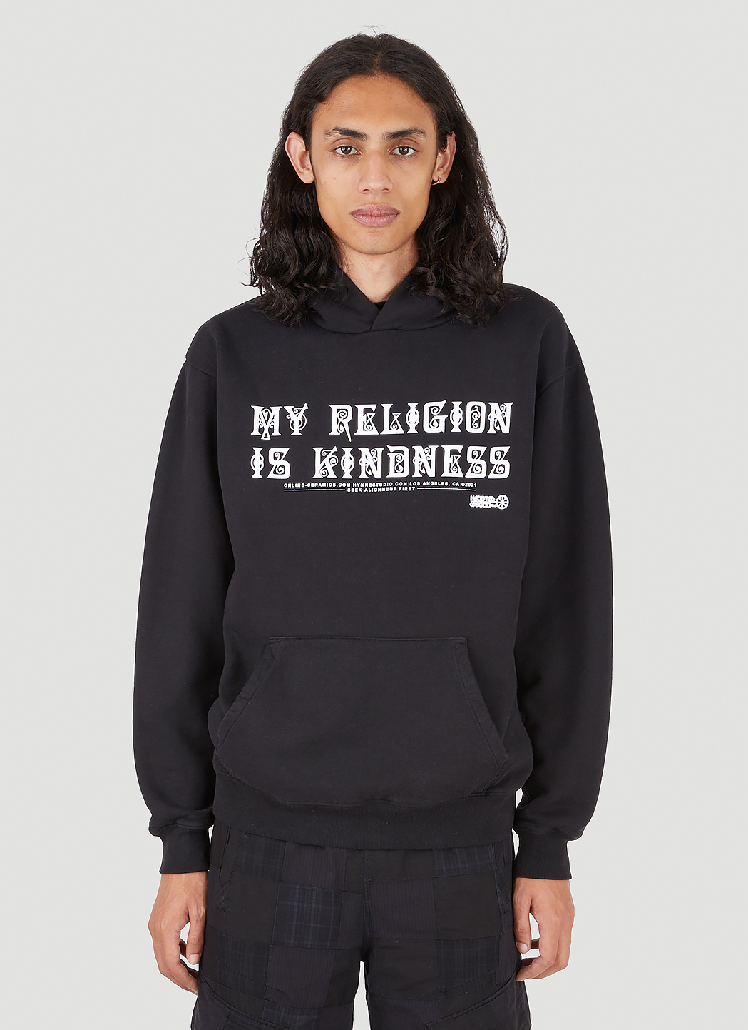 x LN-CC x Online Ceramics Dear Hearts Hooded Sweatshirt