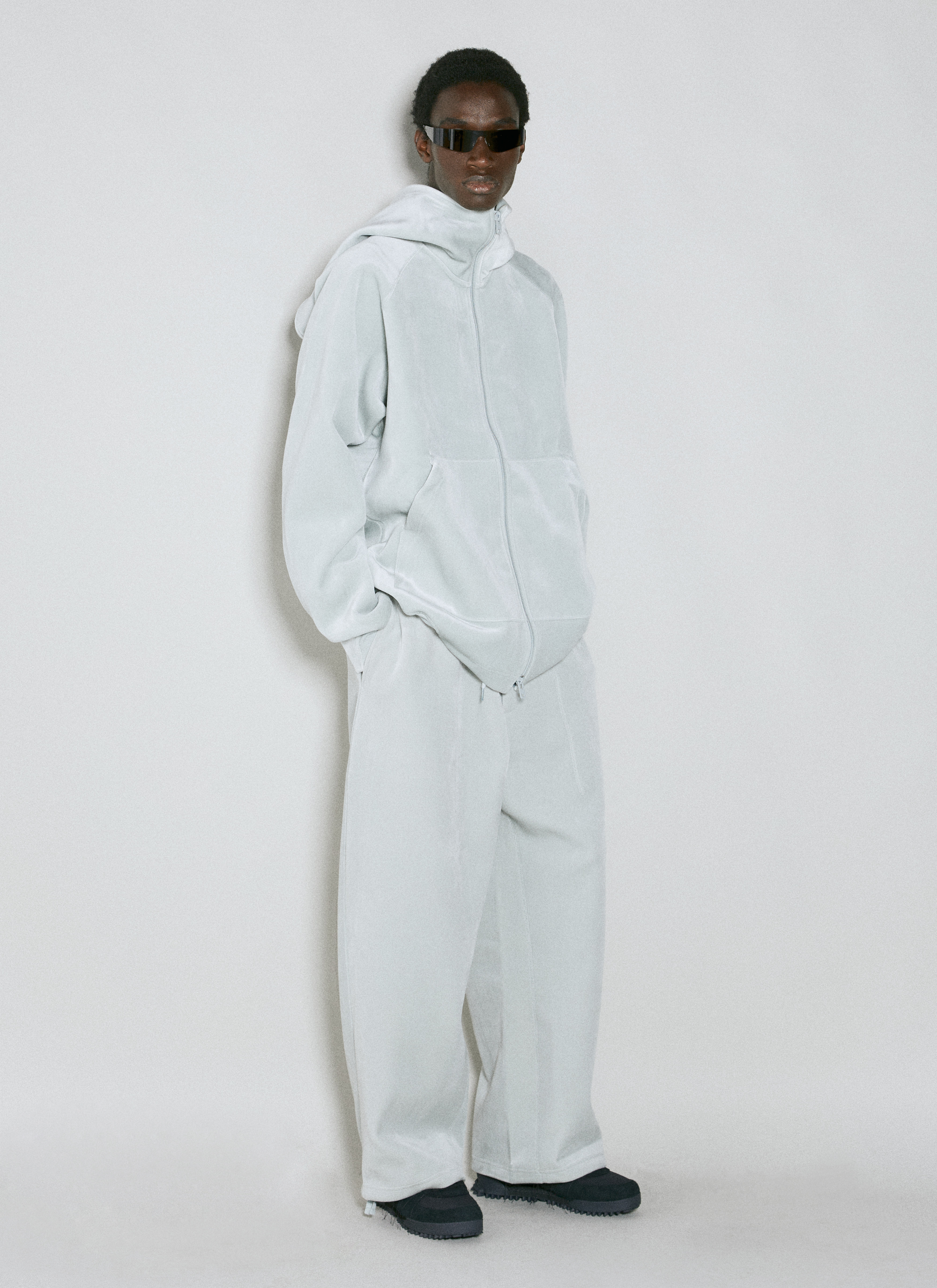 Y-3 Velvet Track Pants in Grey | LN-CC®