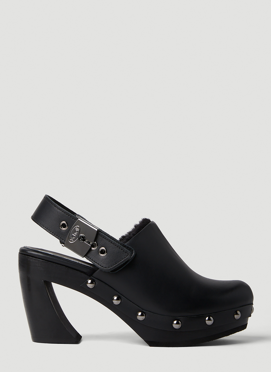 women's high heel clogs