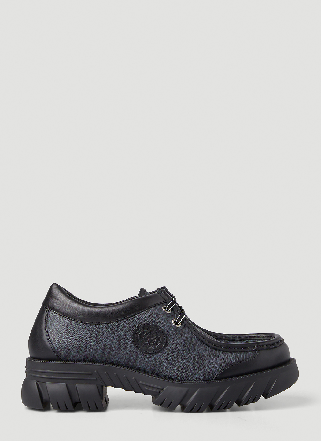 Supreme Print Lace-Up Shoes