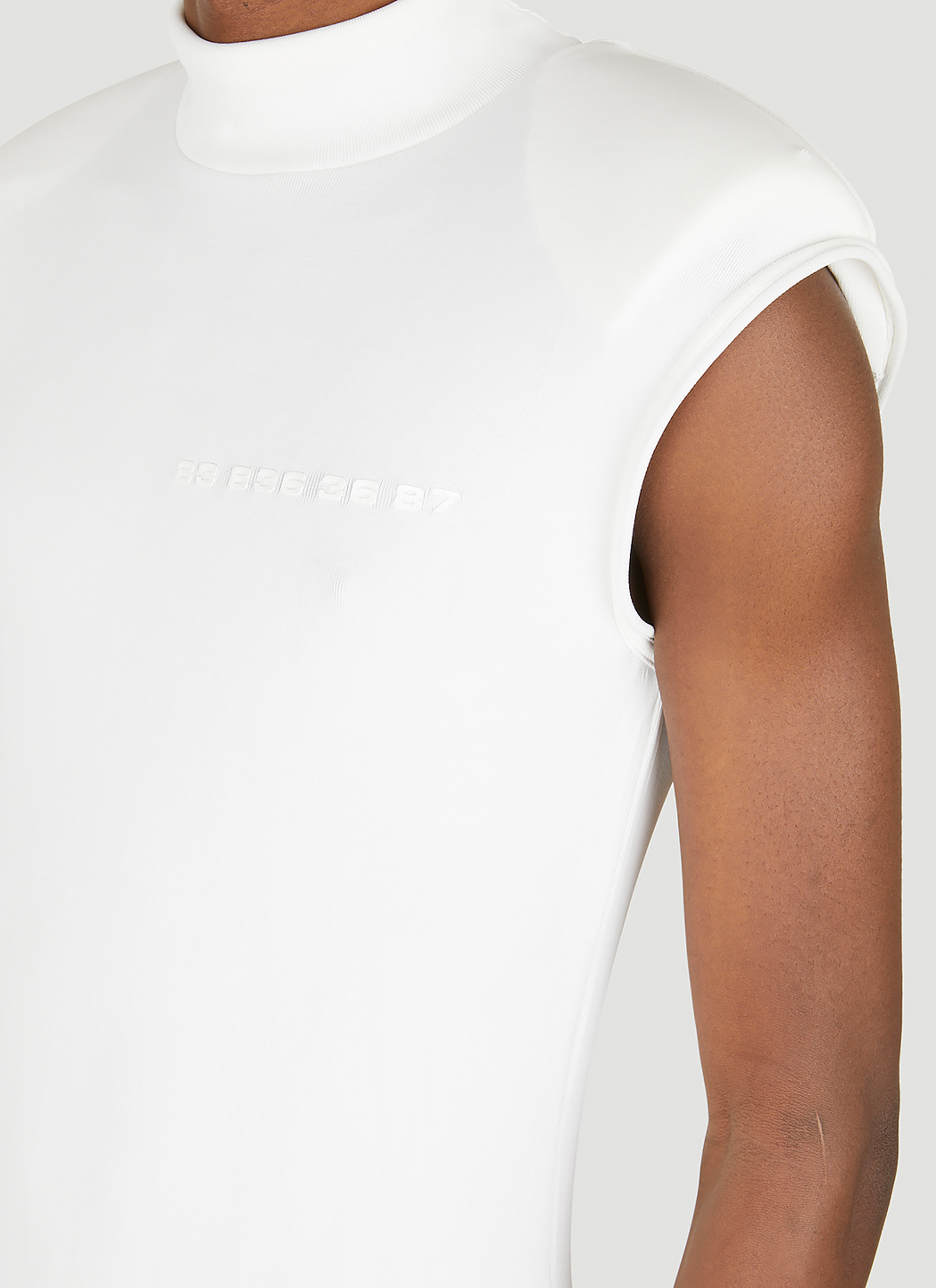 Padded Shoulders Top