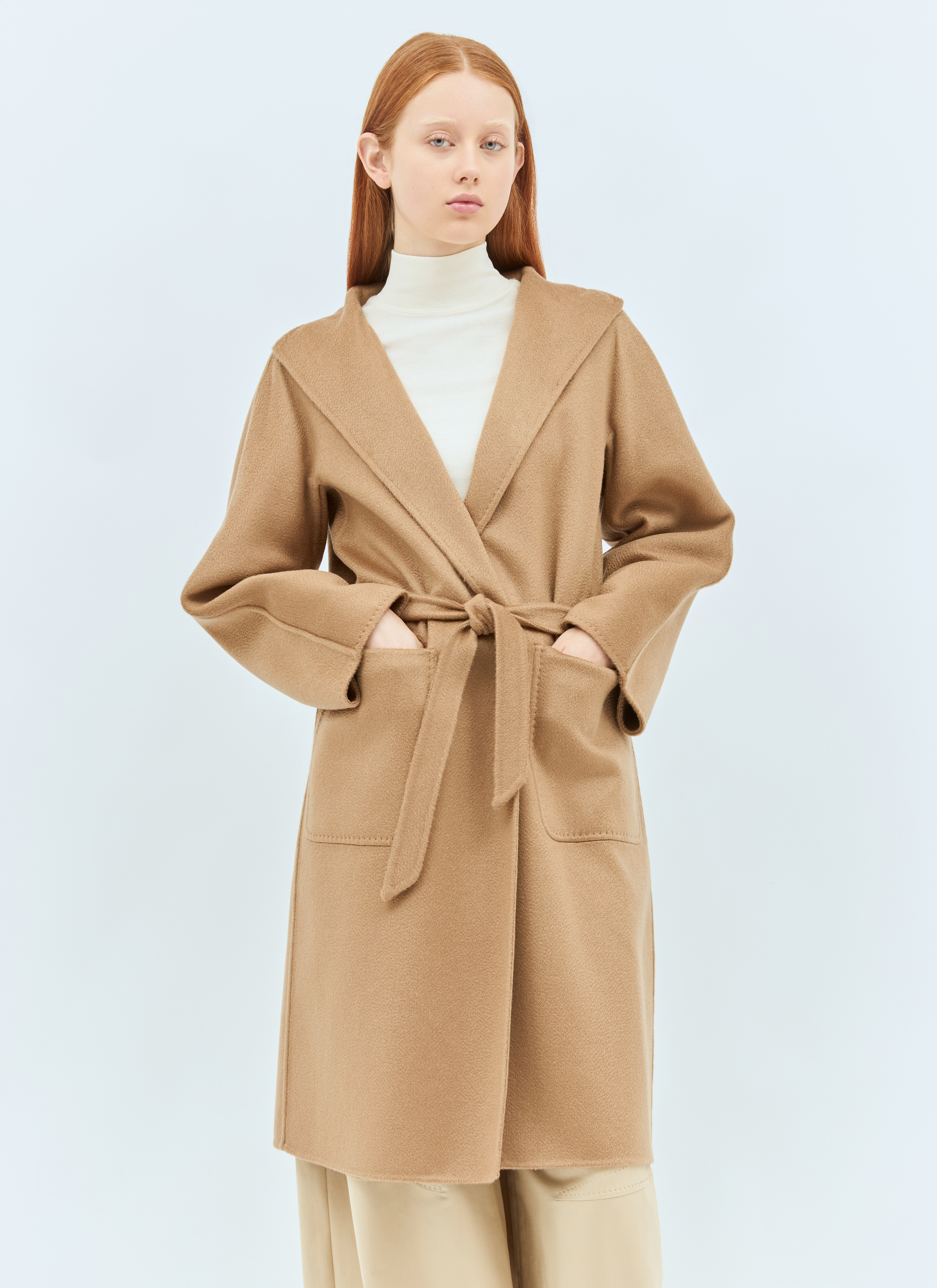 Max Mara Women's' Cashmere Cardigan Coat in Beige | LN-CC®