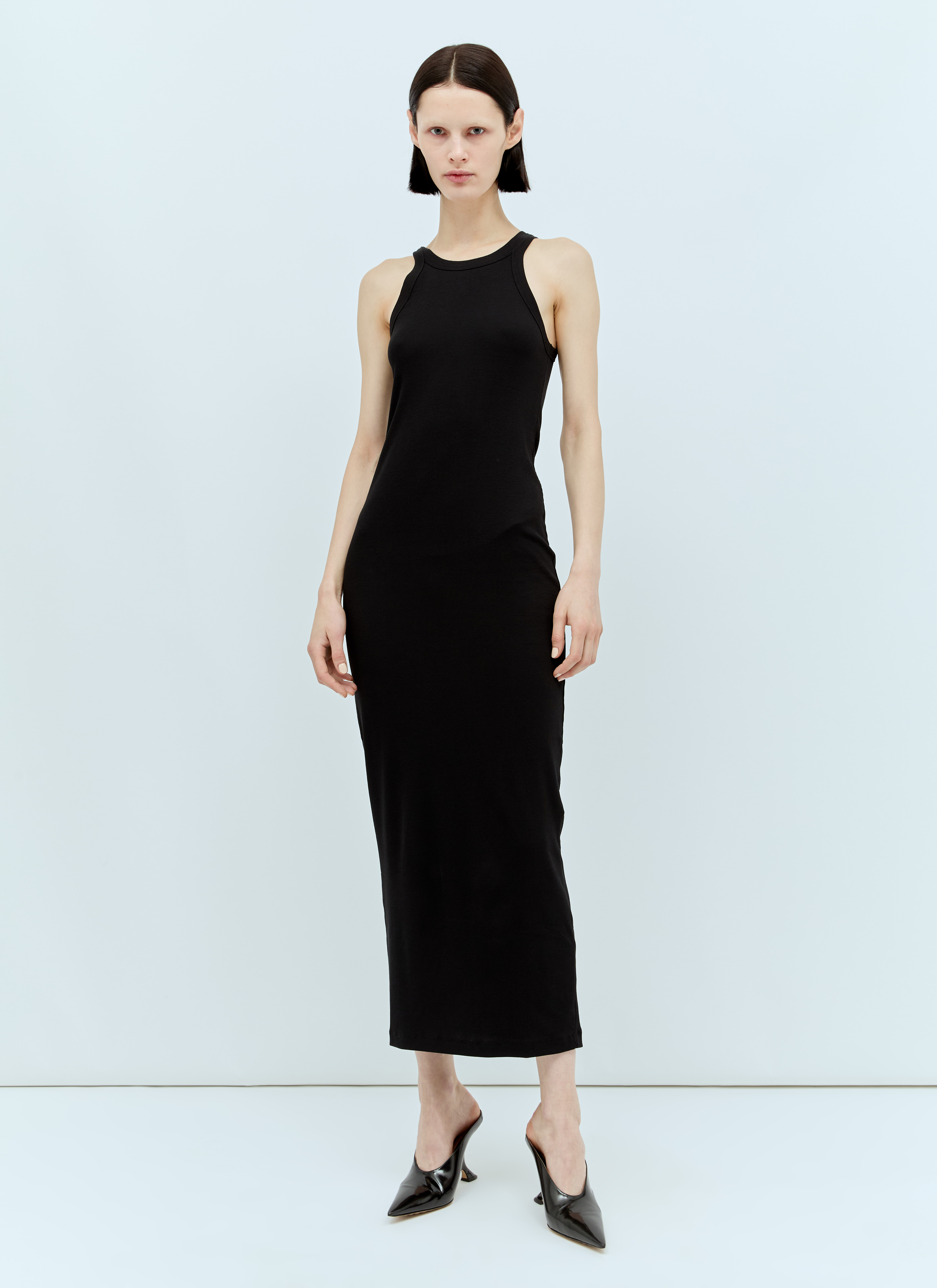 TOTEME Curved Rib Tank Dress en Black pour femme | LN-CC®